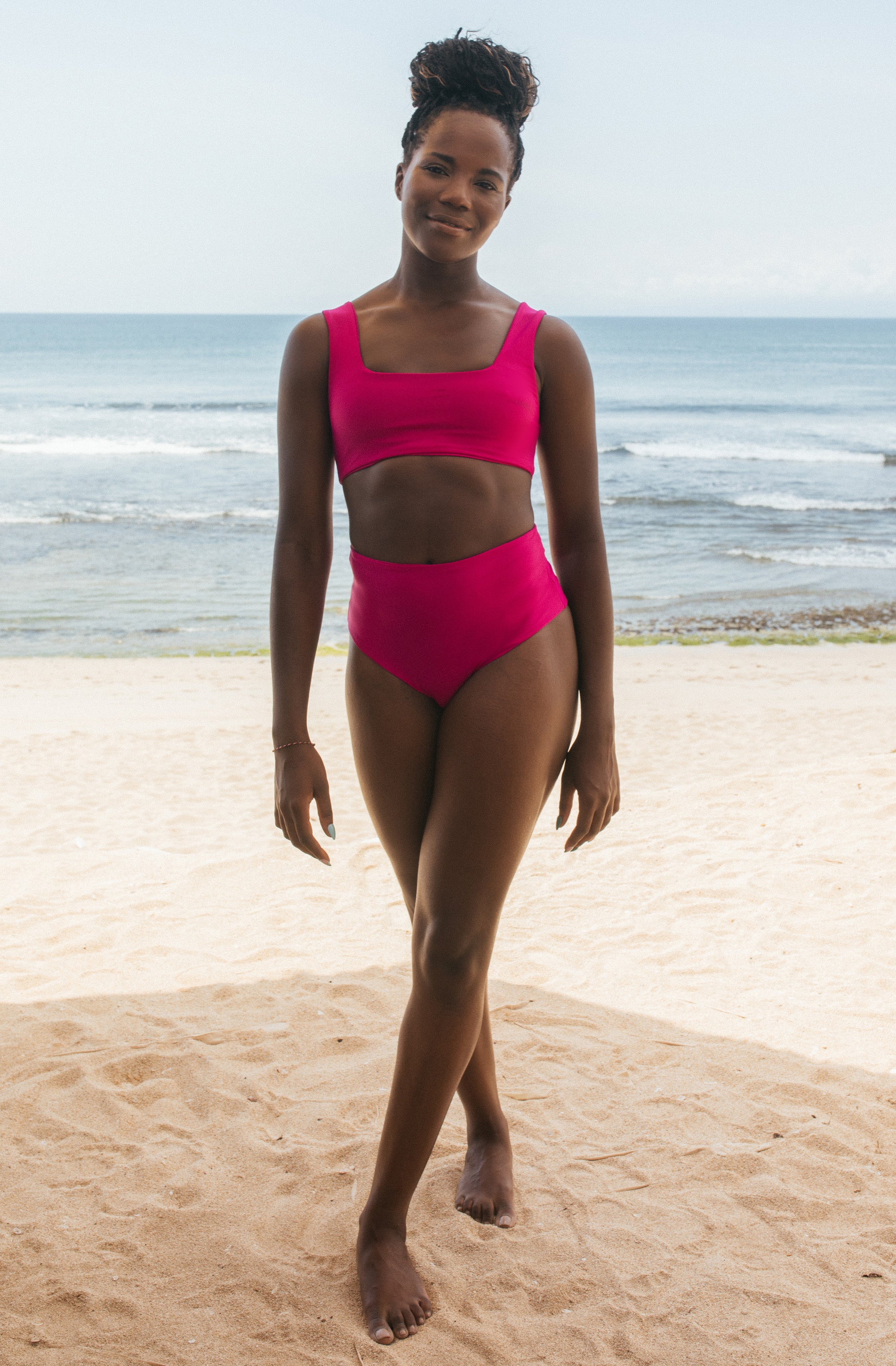 Surf Bikini Bottom Lucky Plum | Women's Swimwear | SEPTEMBER