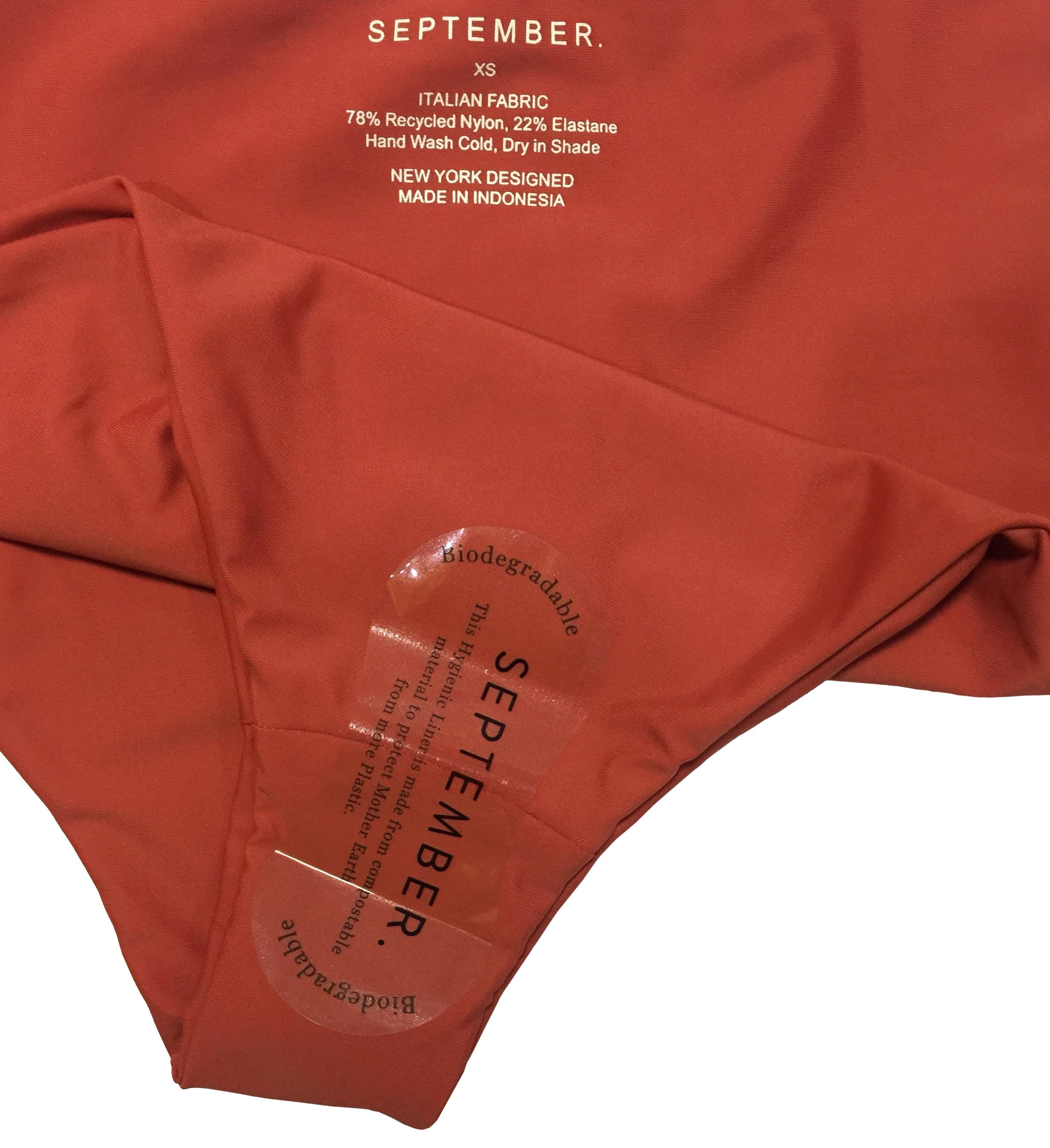Ethical Sustainable Swimwear, Plastic Free Hygiene Liners