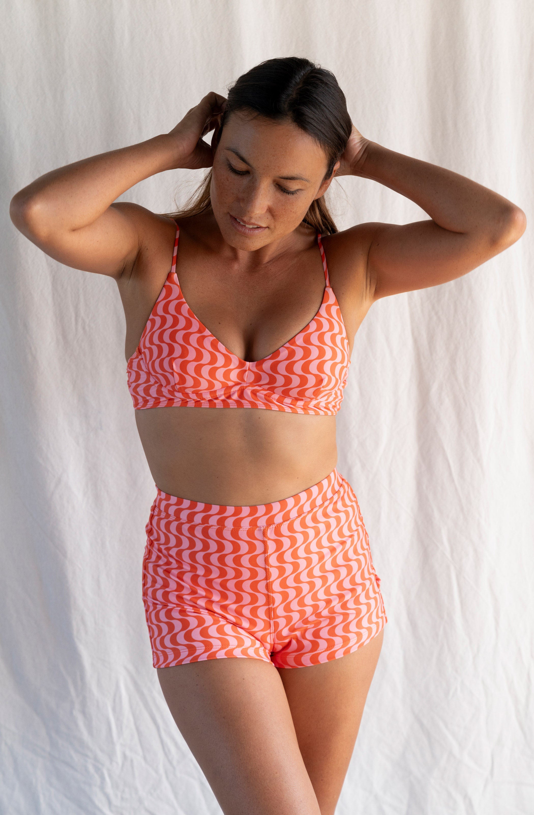 Maya Top — Underwire Retro Surf Bikini Top, More Coverage | SEPTEMBER