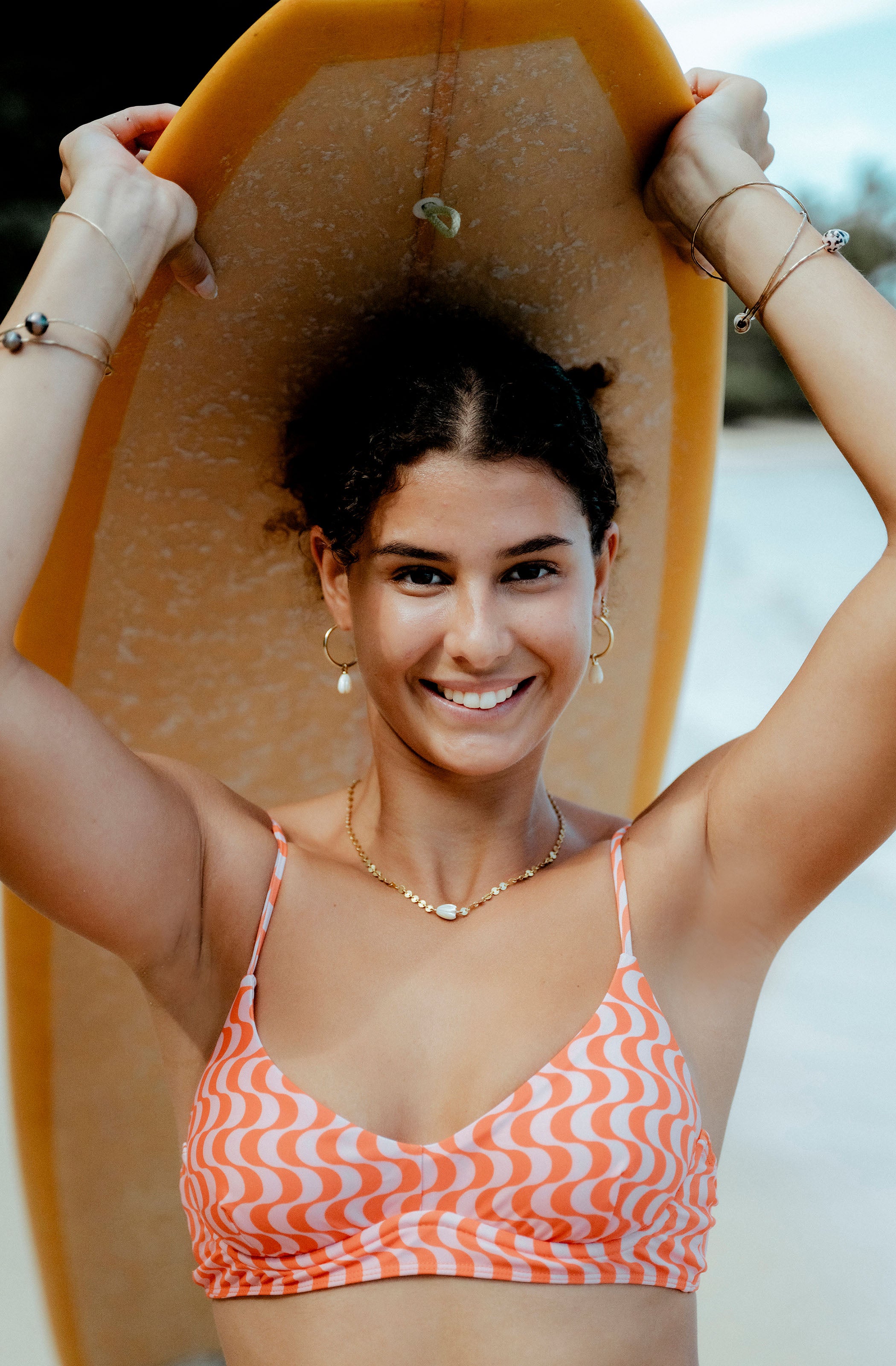 Maya Top — Underwire Retro Surf Bikini Top, More Coverage | SEPTEMBER