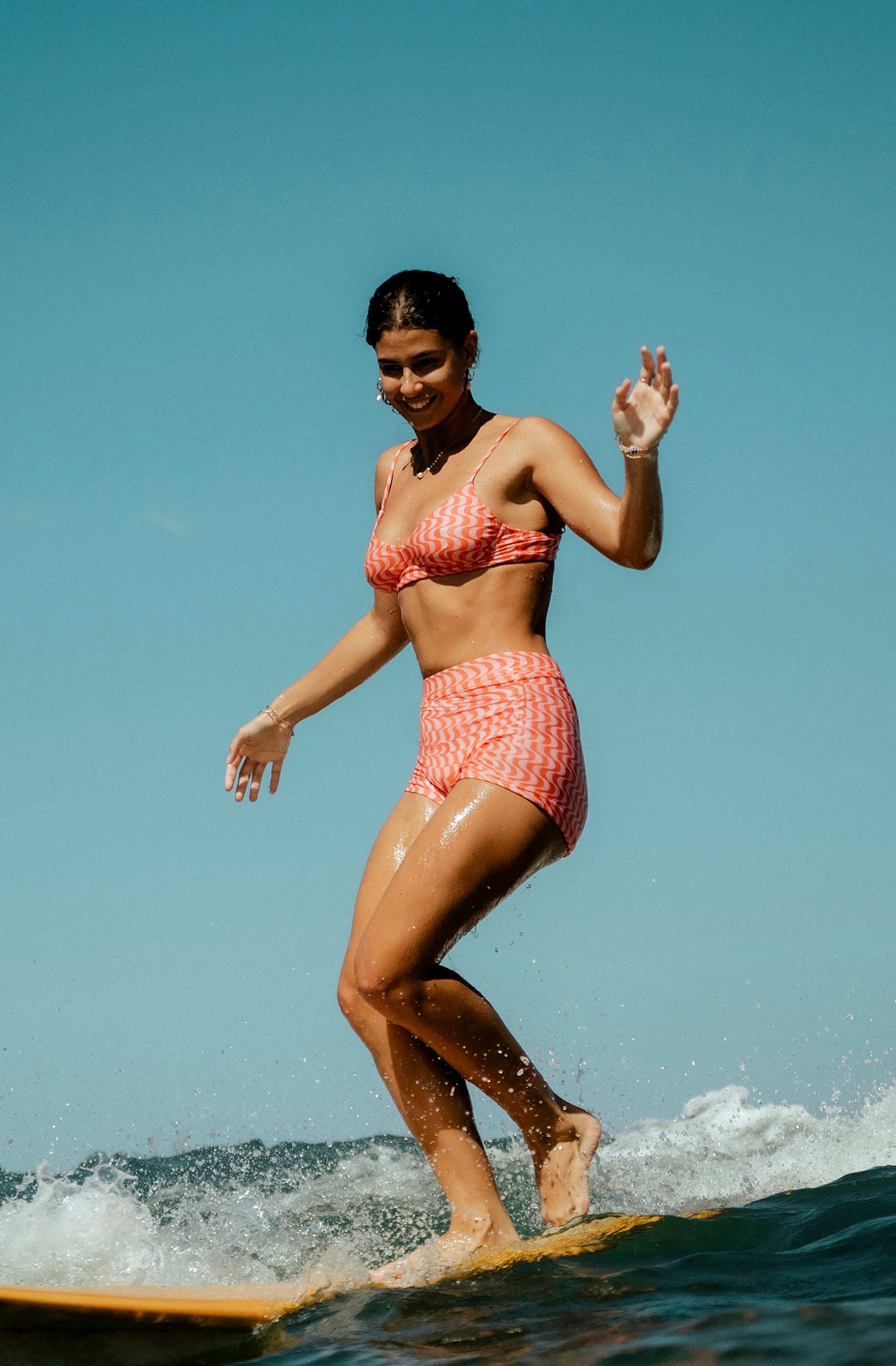 Maya Top — Underwire Retro Surf Bikini Top, More Coverage | SEPTEMBER