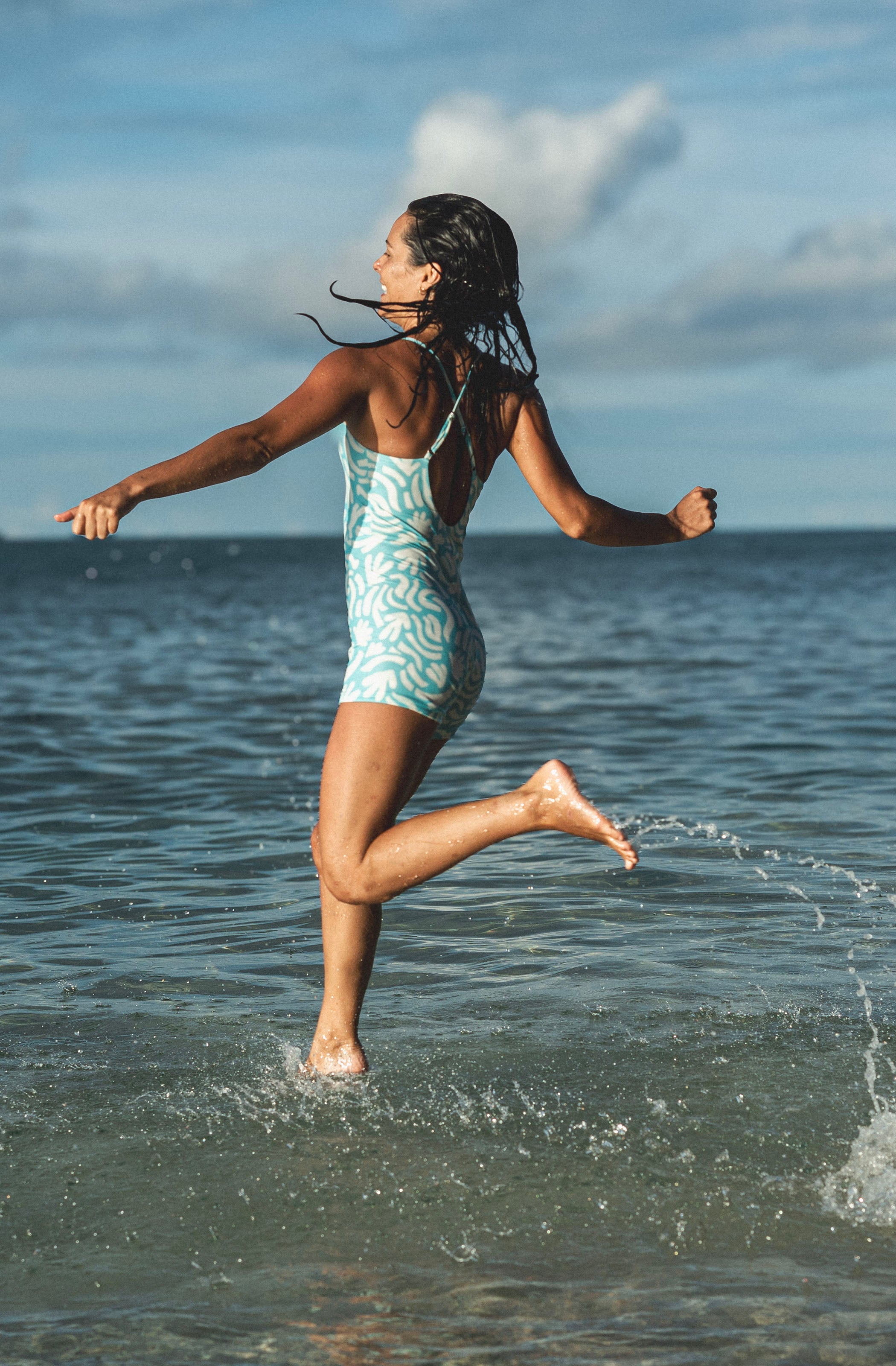Alaia Surf Suit — One Piece Surf Bodysuit, Boyshort Cut | SEPTEMBER