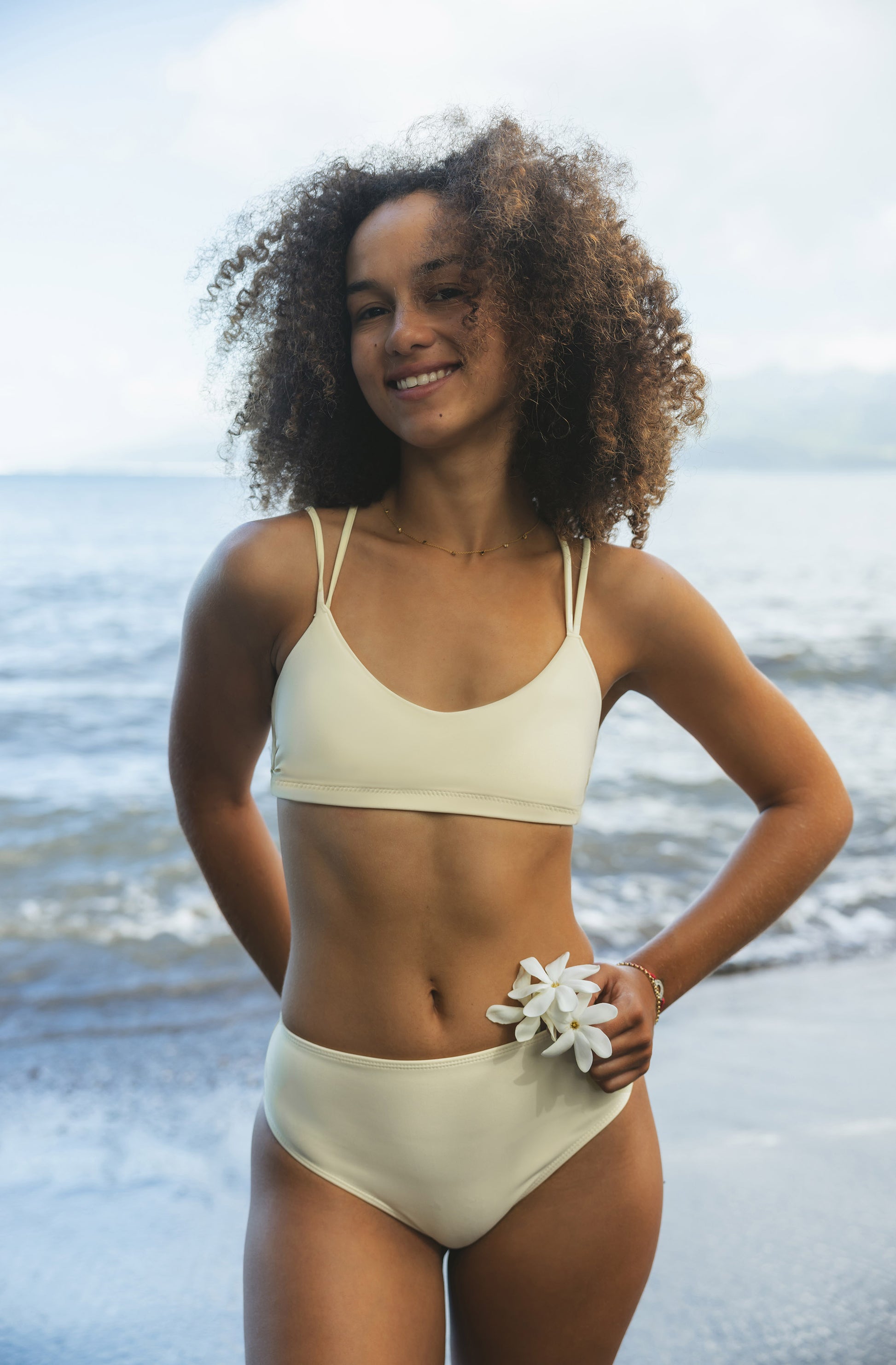 Surf Bikini Top Topanga Salt | Women's Swimwear