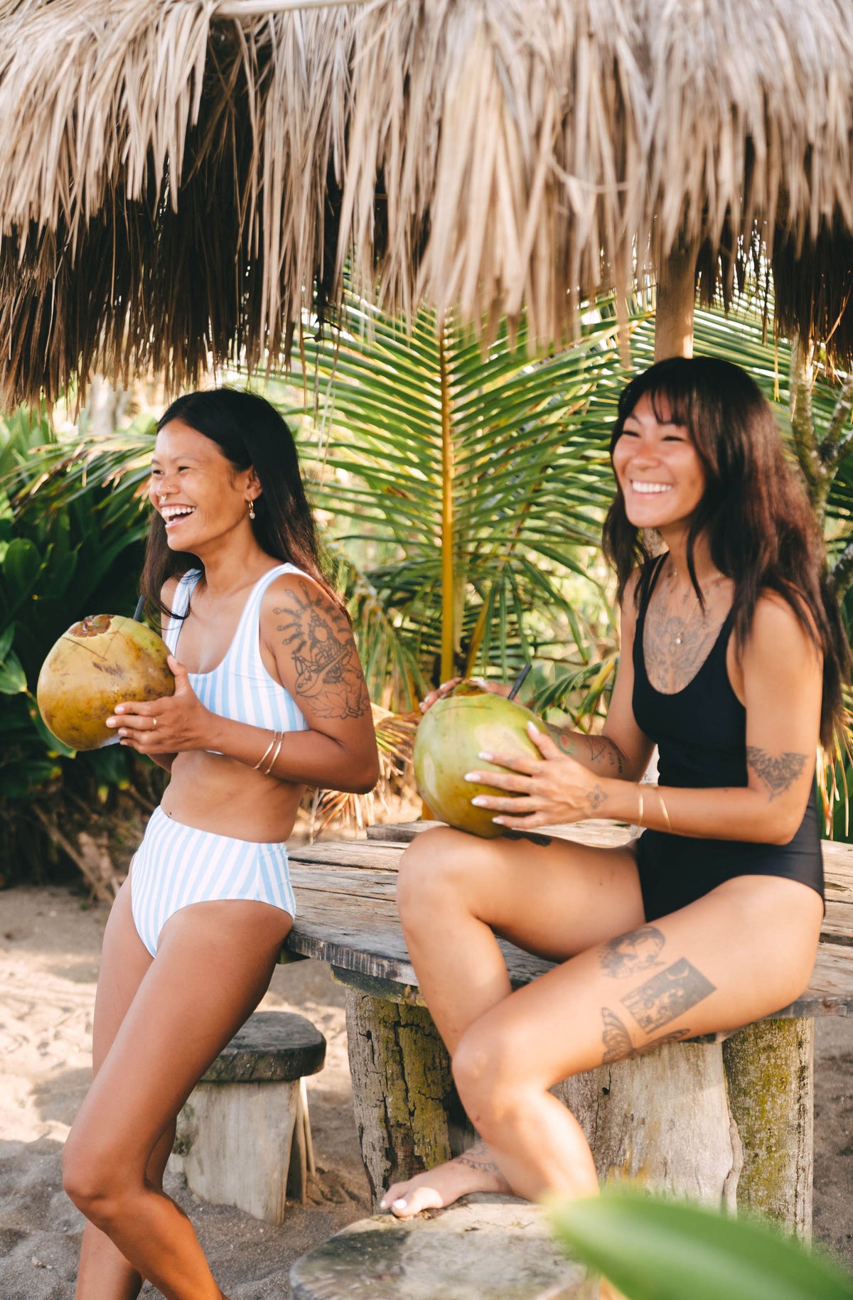 One Piece Surf Swimsuit Lola Black Eco Rib | Women&#39;s Swimwear | SEPTEM…