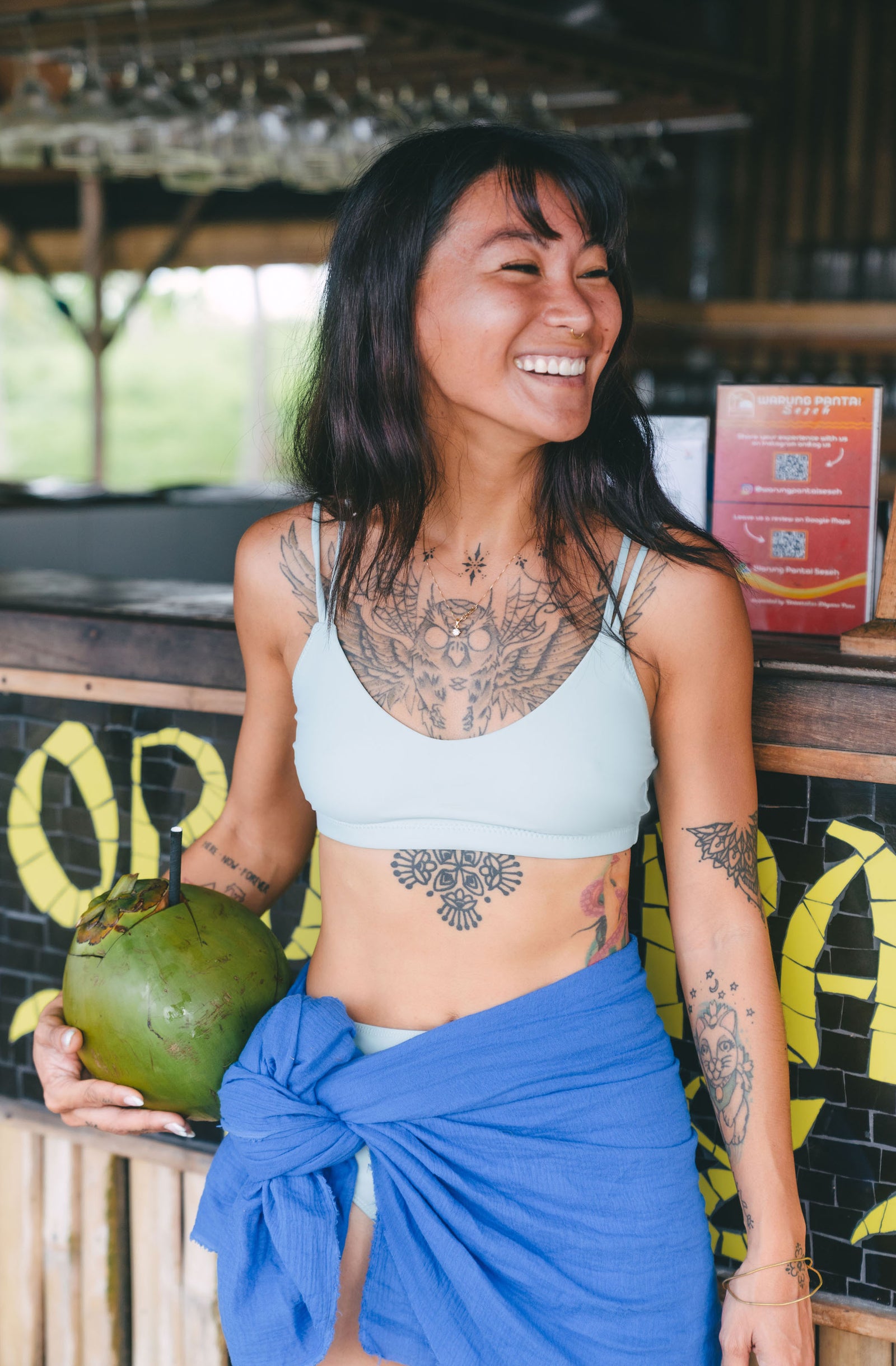Surf Bikini Top Topanga Lichen