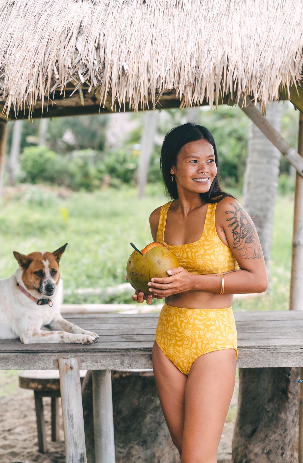 Surf Bikini Top Eden Sun Ray Gold 