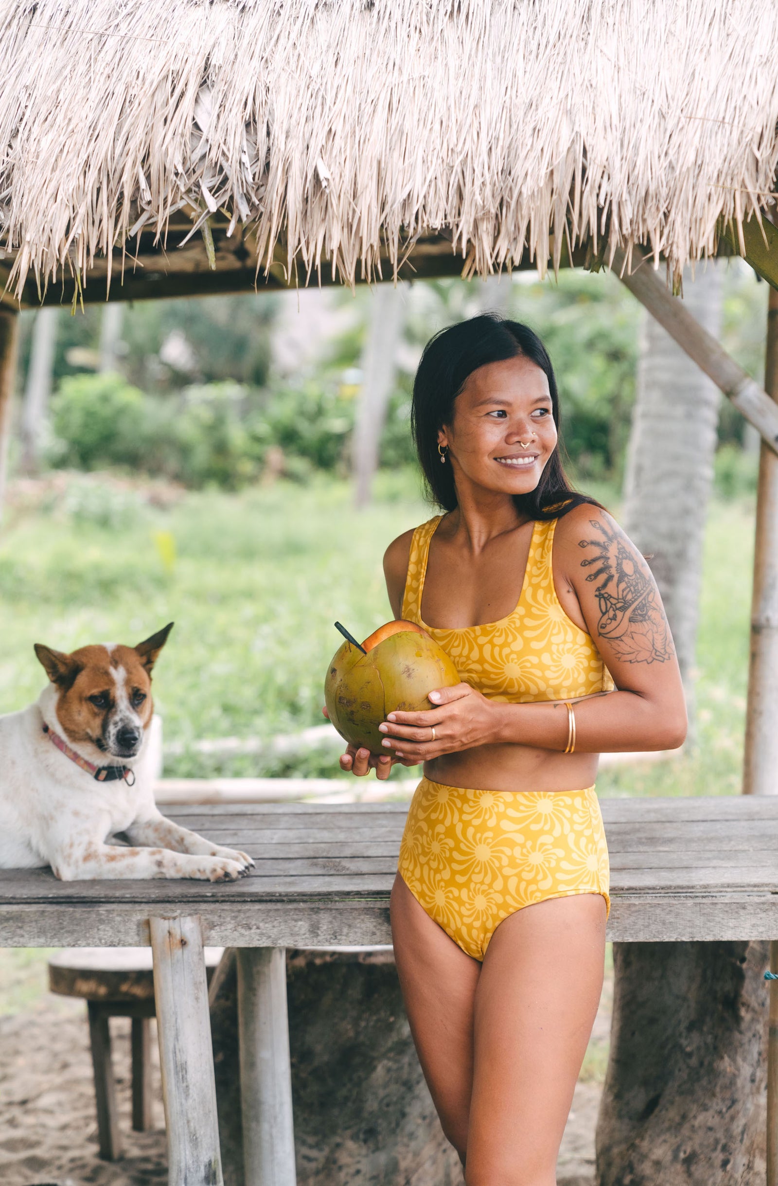 Surf Bikini Top Eden Sun Ray Gold 