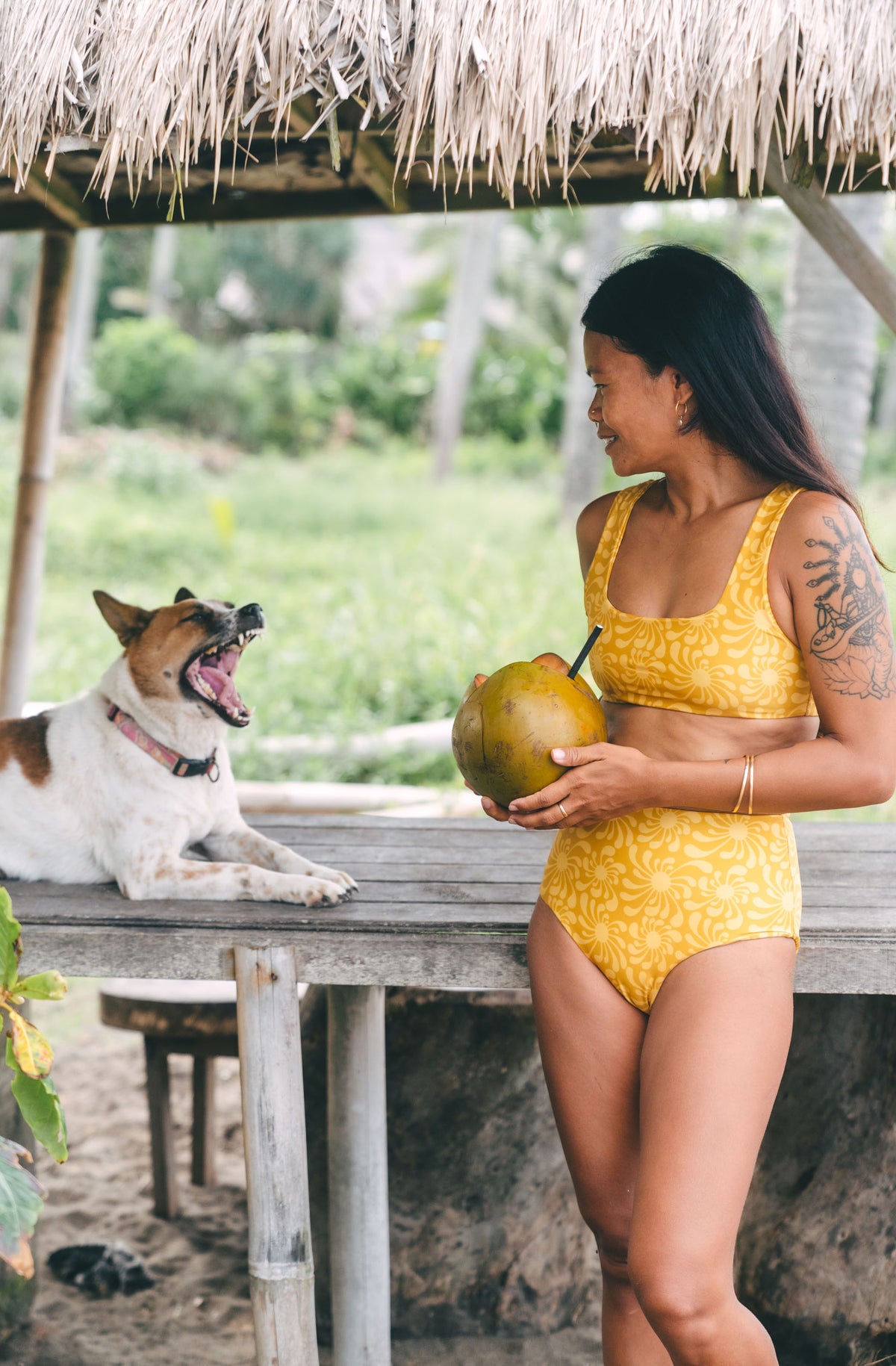 Surf Bikini Top Eden Sun Ray Gold 