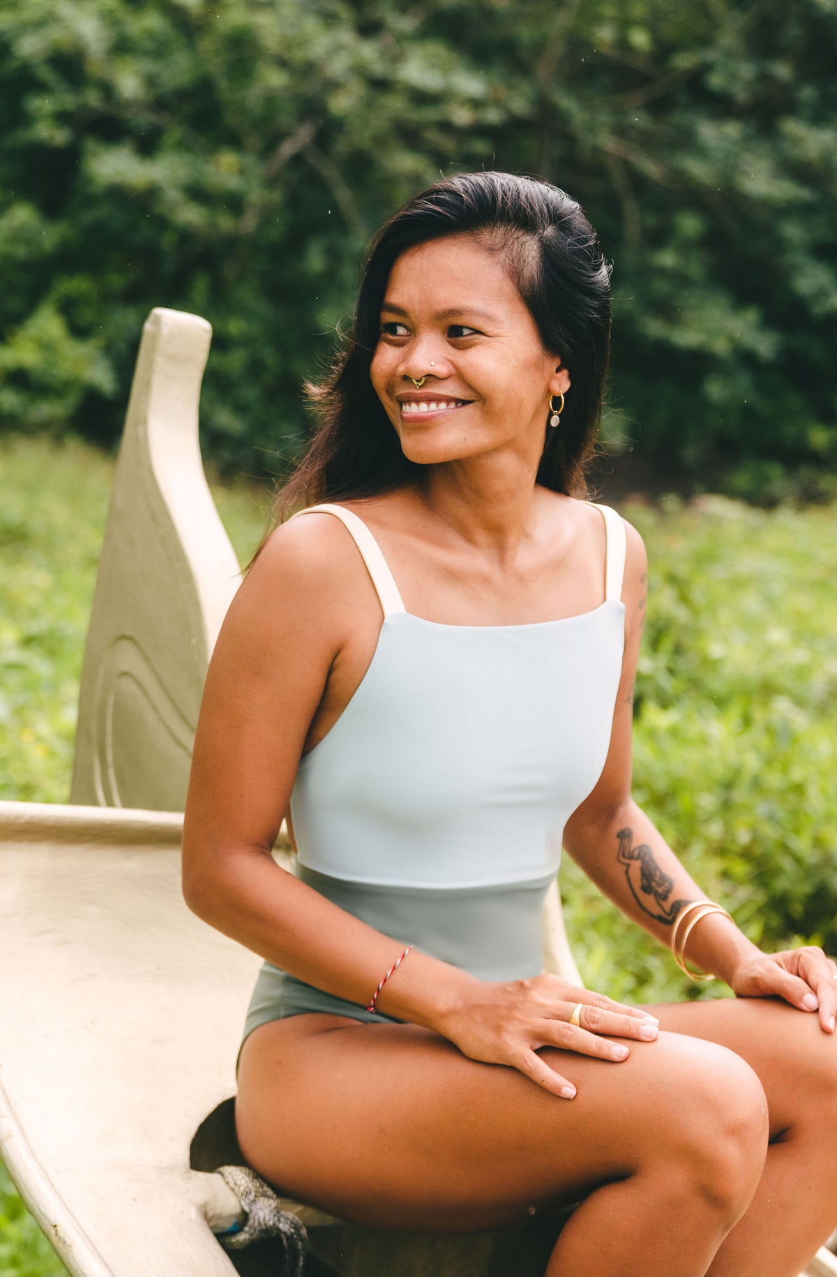 Women&#39;s One Piece Surf Swimsuit Paris Lichen