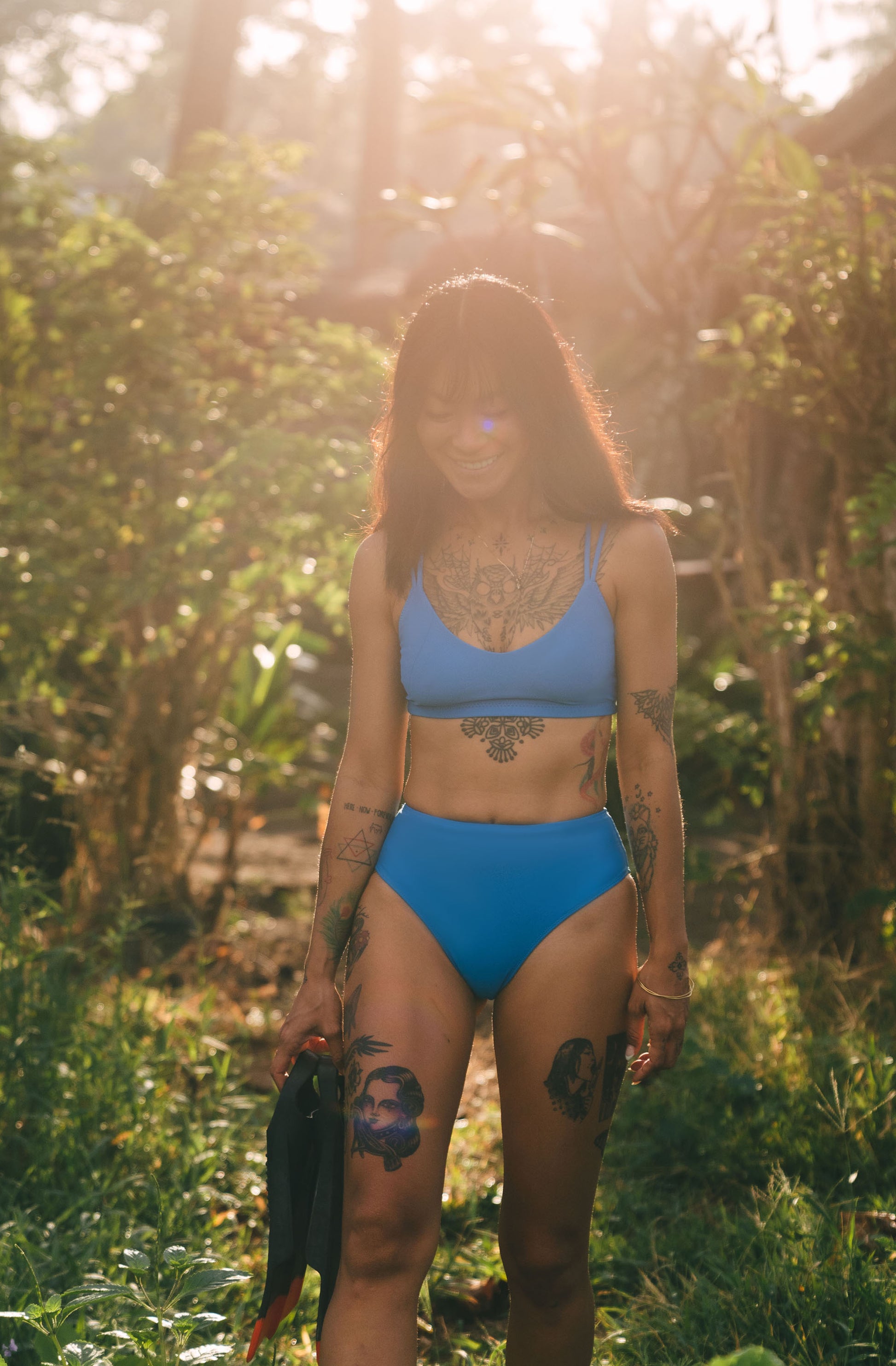 Surf Bikini Bottom Eros Island Blue | Women's Swimwear | SEPTEMBER