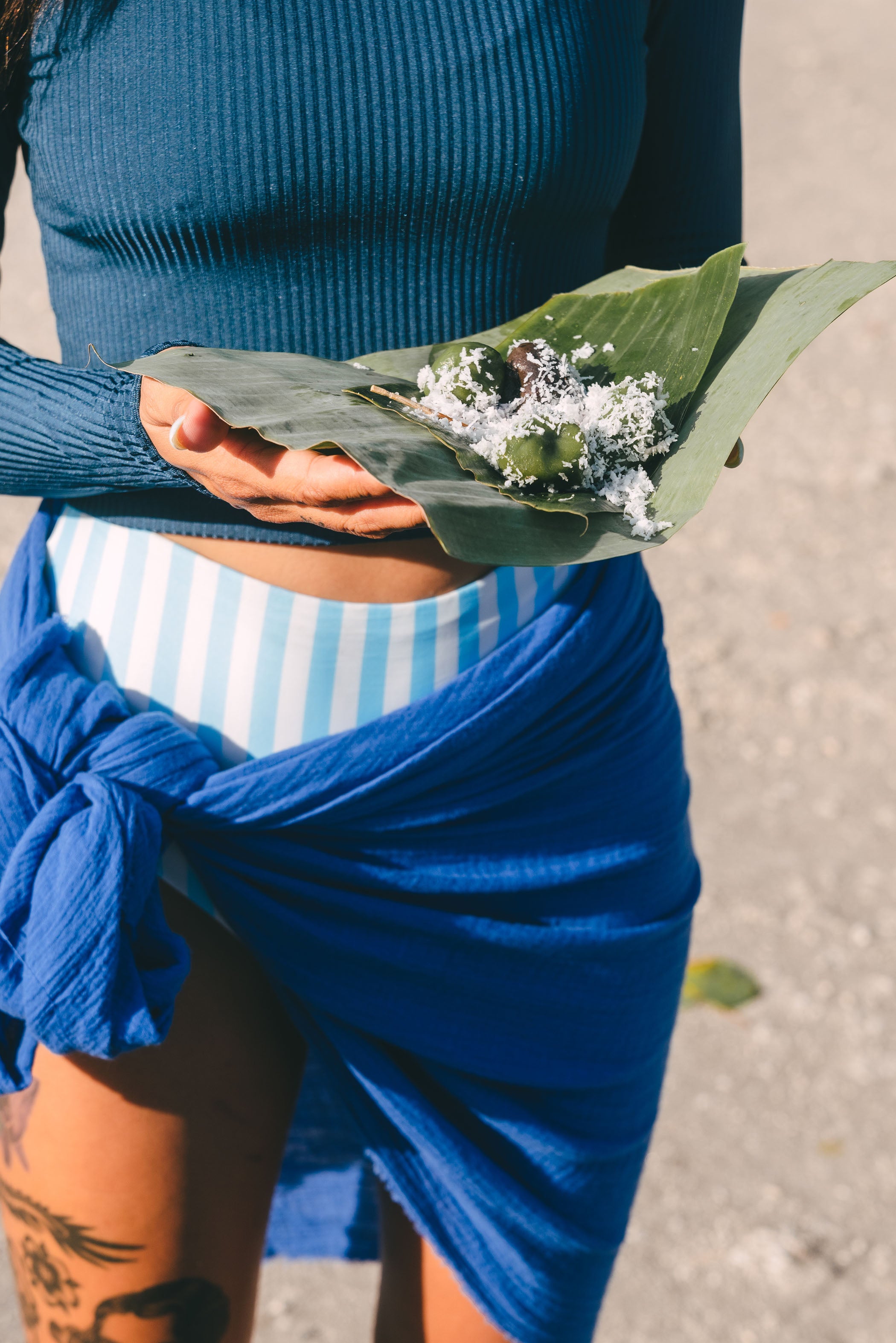 Sarong Wrap Haapiti Recycled Cotton | SEPTEMBER