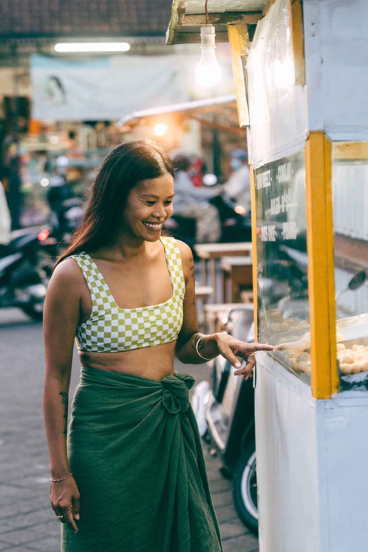 Surf Bikini Top Eden Joker Print