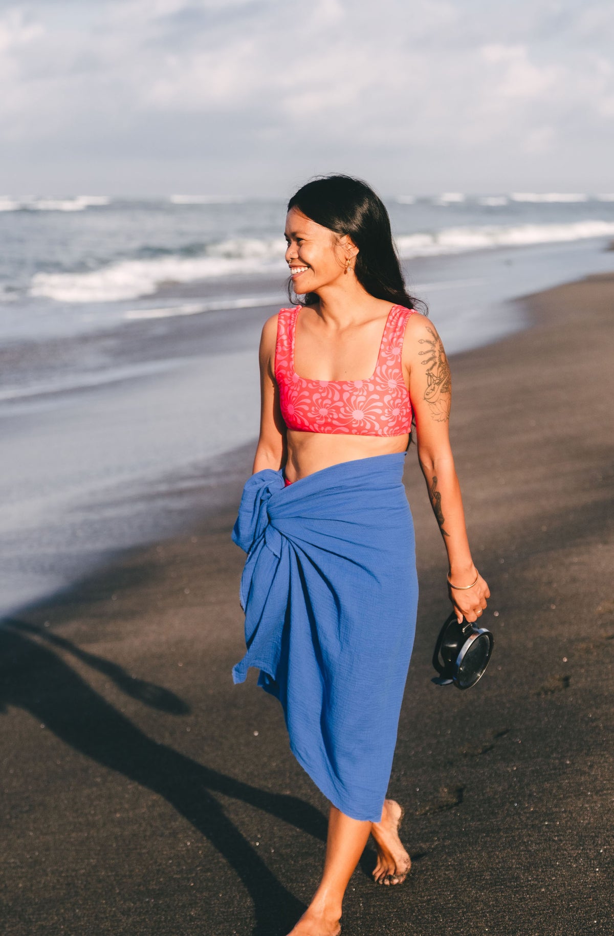 Surf Bikini Bottom Lucky Sun Ray Punch | Women&#39;s Swimwear | SEPTEMBER