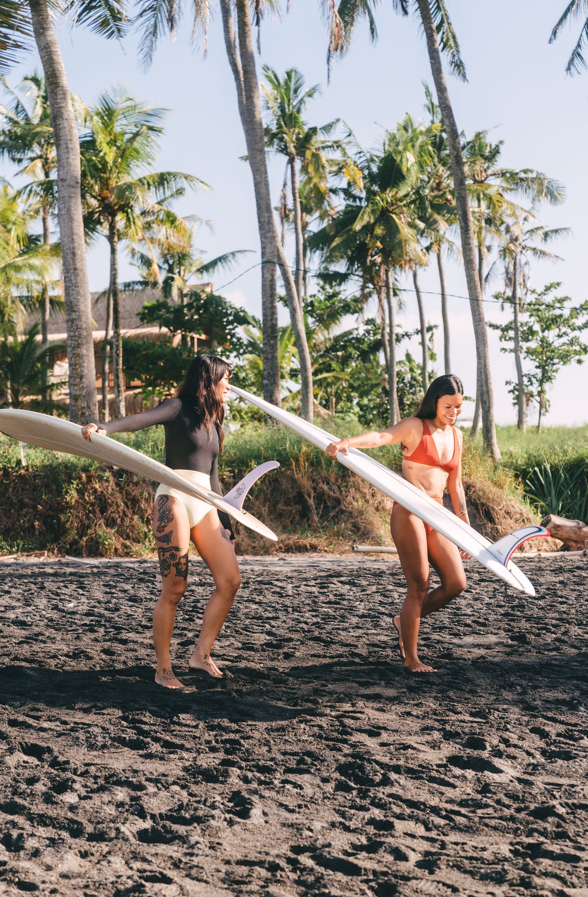 Surf Bikini Top Kiyo Canyon Red