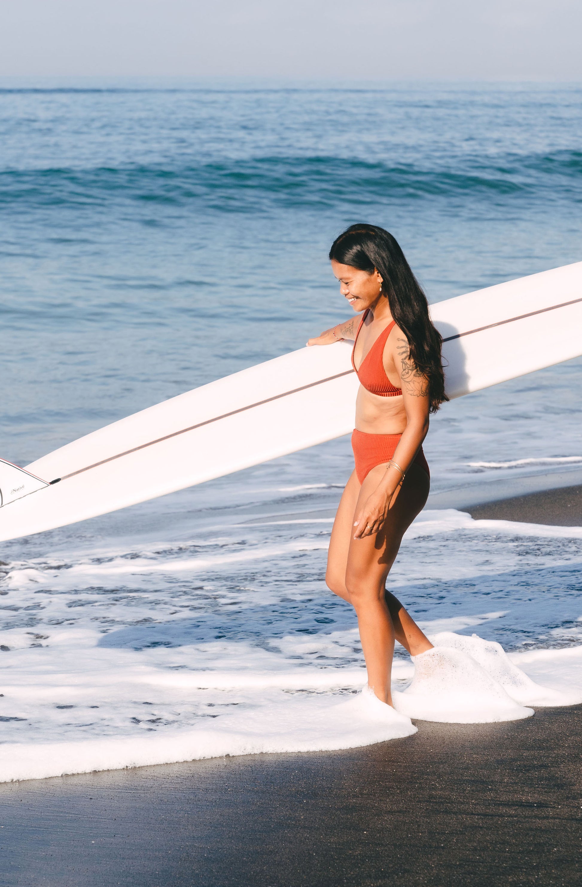 Surf Bikini Bottom Eros Canyon Red