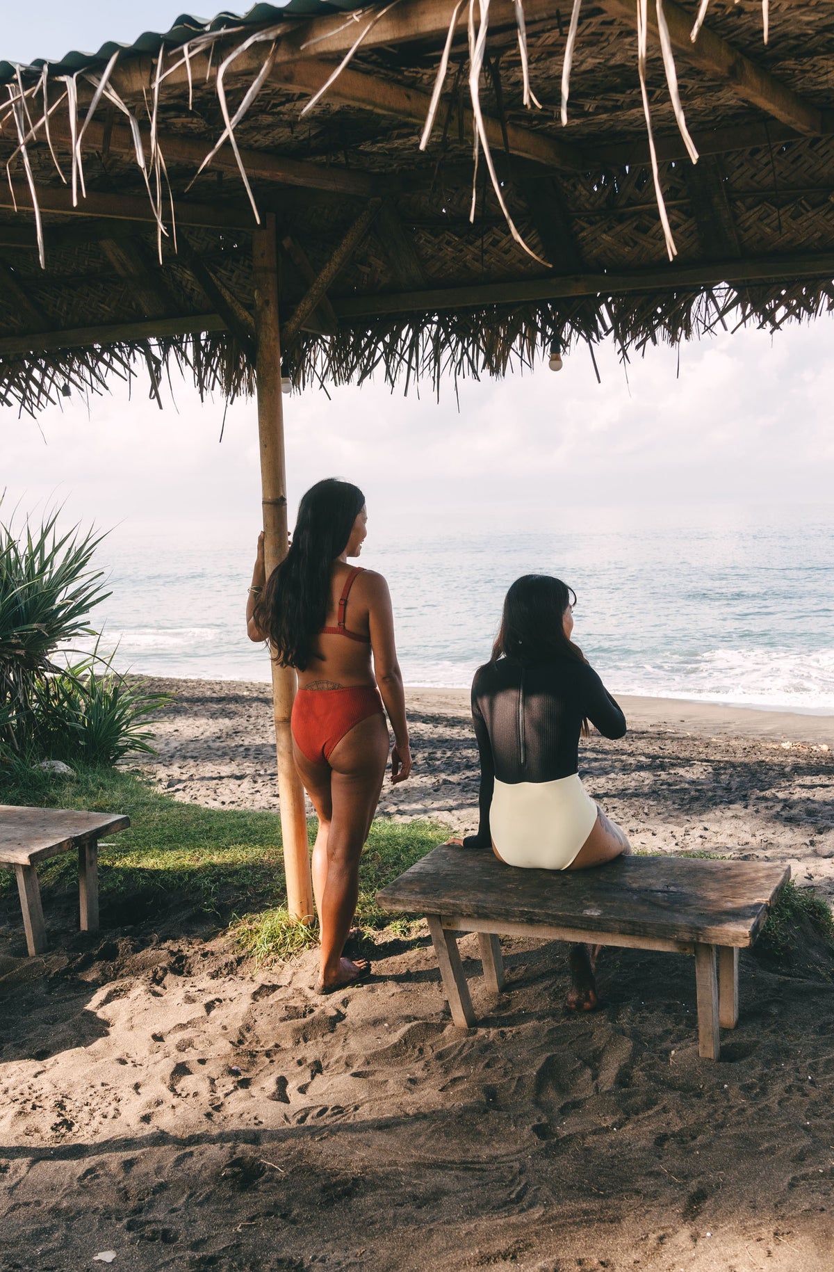 Surf Bikini Bottom Eros Canyon Red