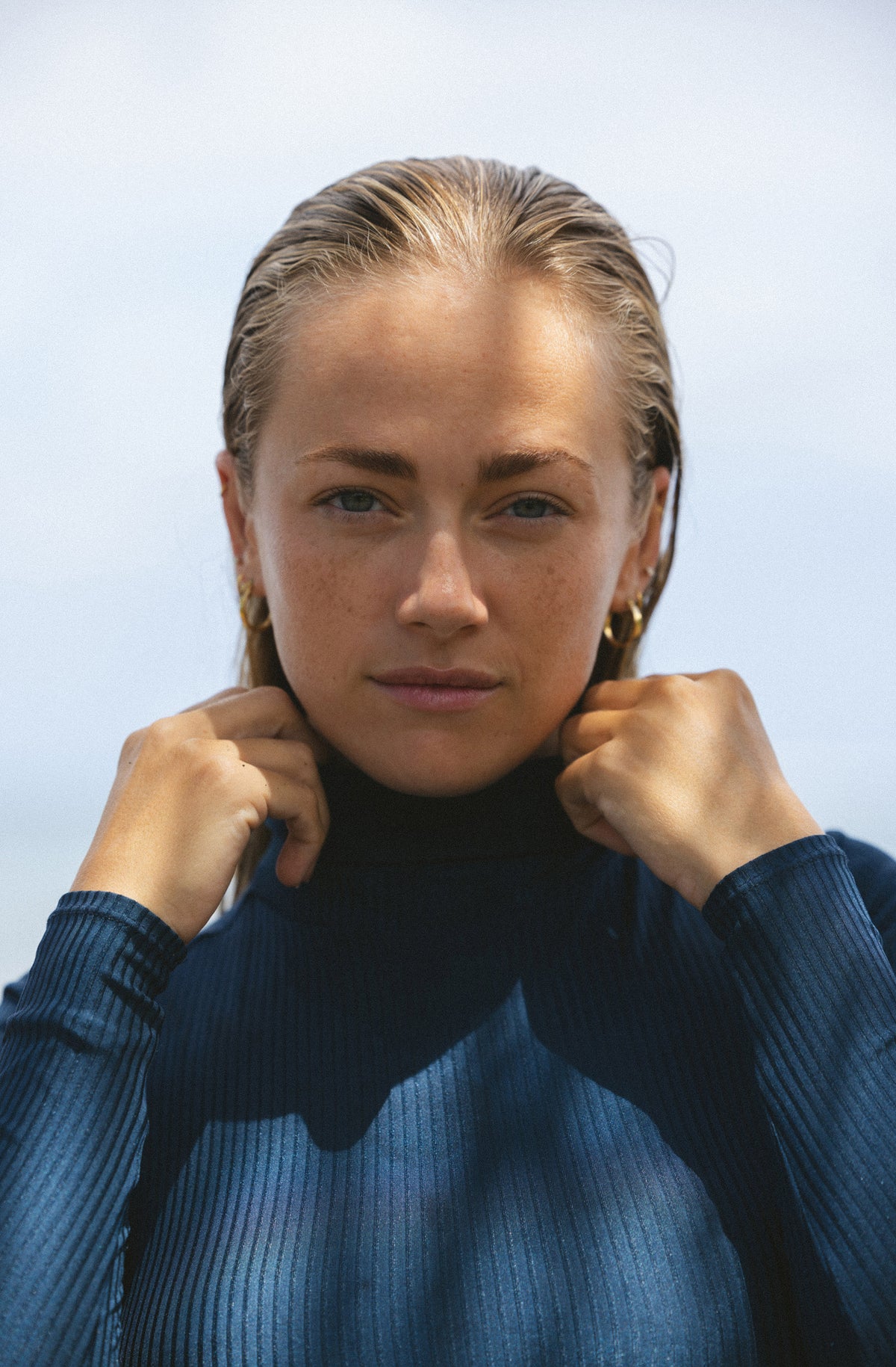 Surf Rashguard Scorpion Top Indigo