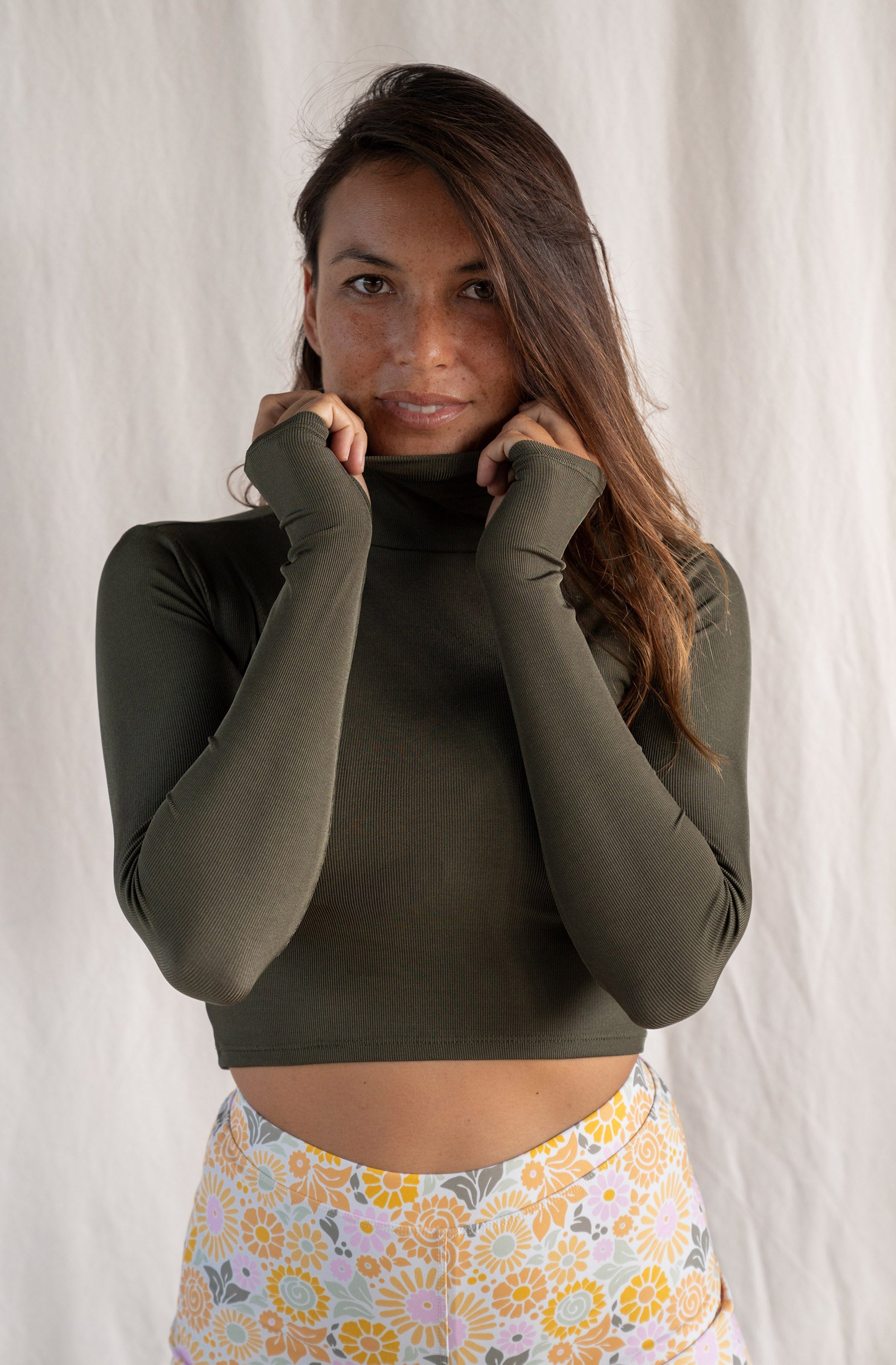 Scorpion — Long Sleeve Turtleneck Surf Rashguard, UPF 50+ | SEPTEMBER