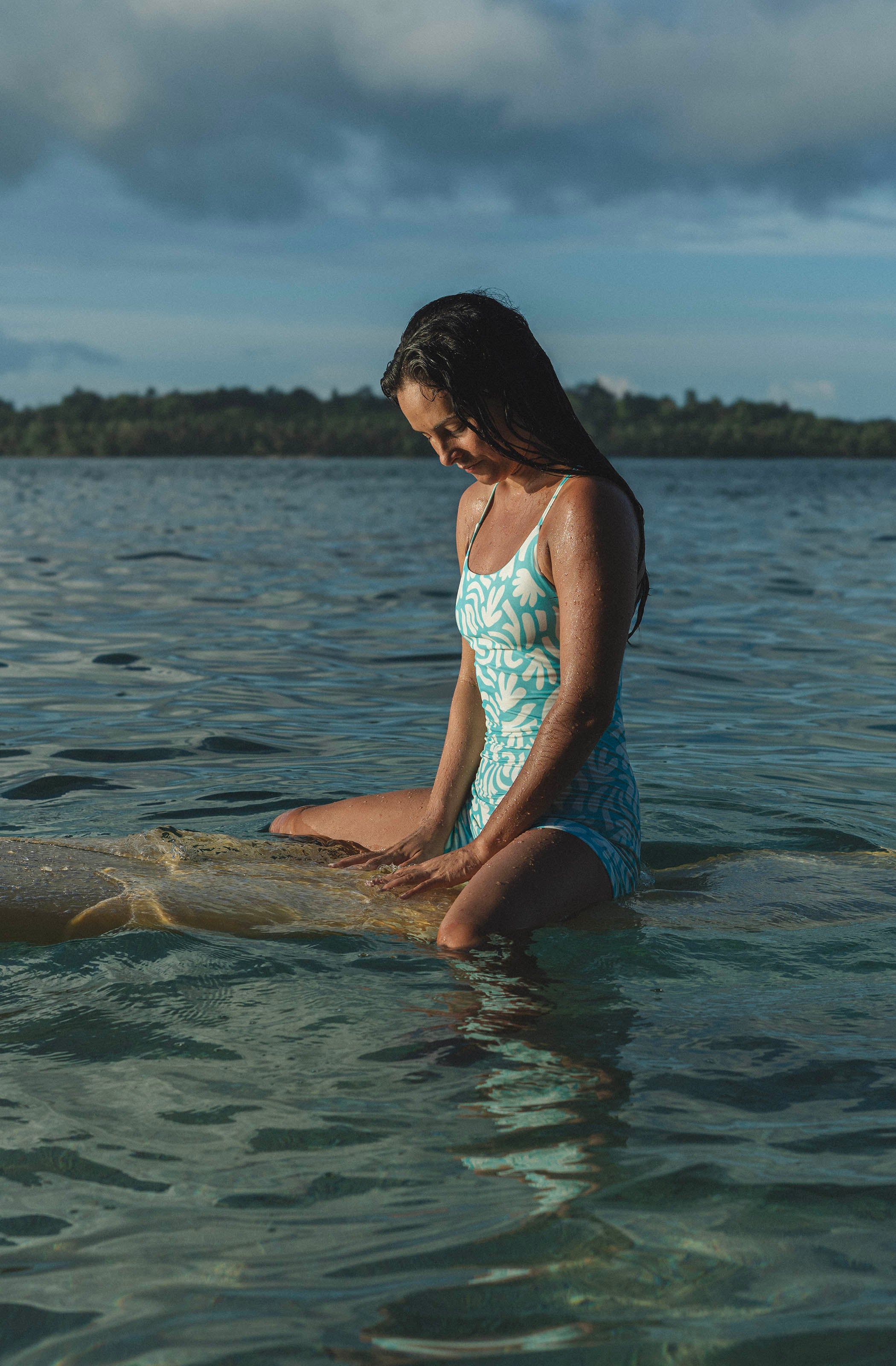 A.E.マルティ☆ファッションプレート☆LA BICHE APPRIVOISÉE Alaia Surf Suit — One Piece Surf Bodysuit, Boyshort Cut | SEPTEMBER