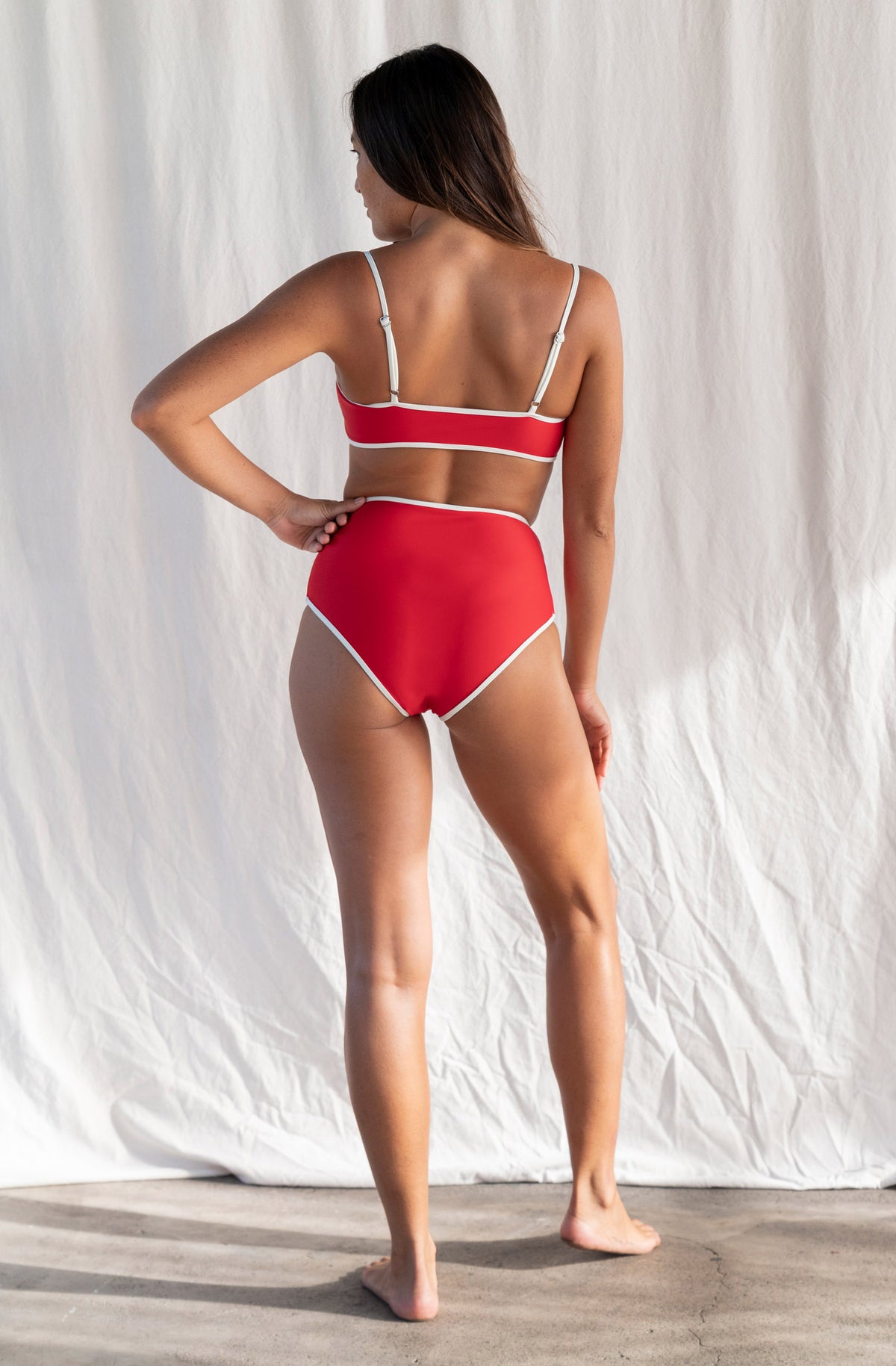 Island Bikini Bottom Lava Red