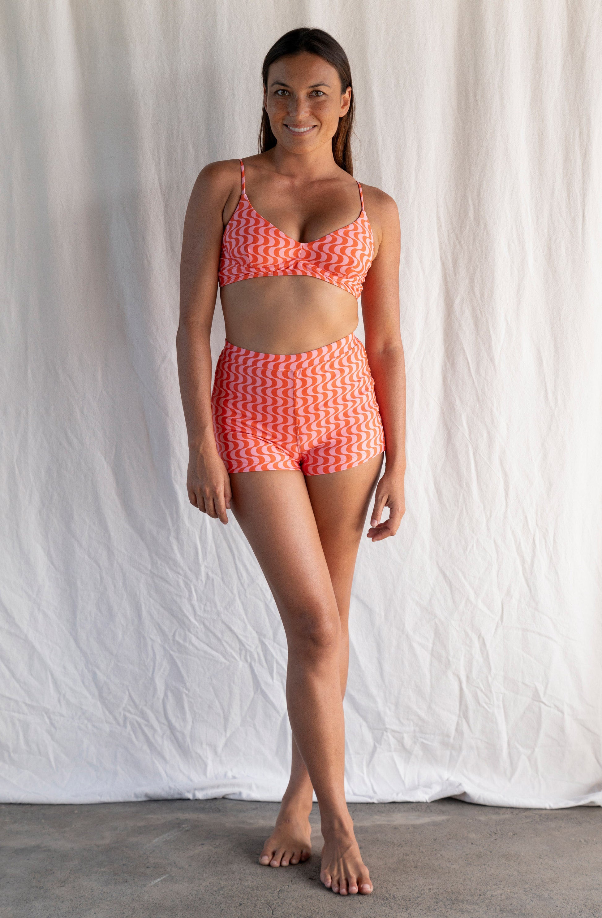 Josie Boyshorts surf bikini bottom