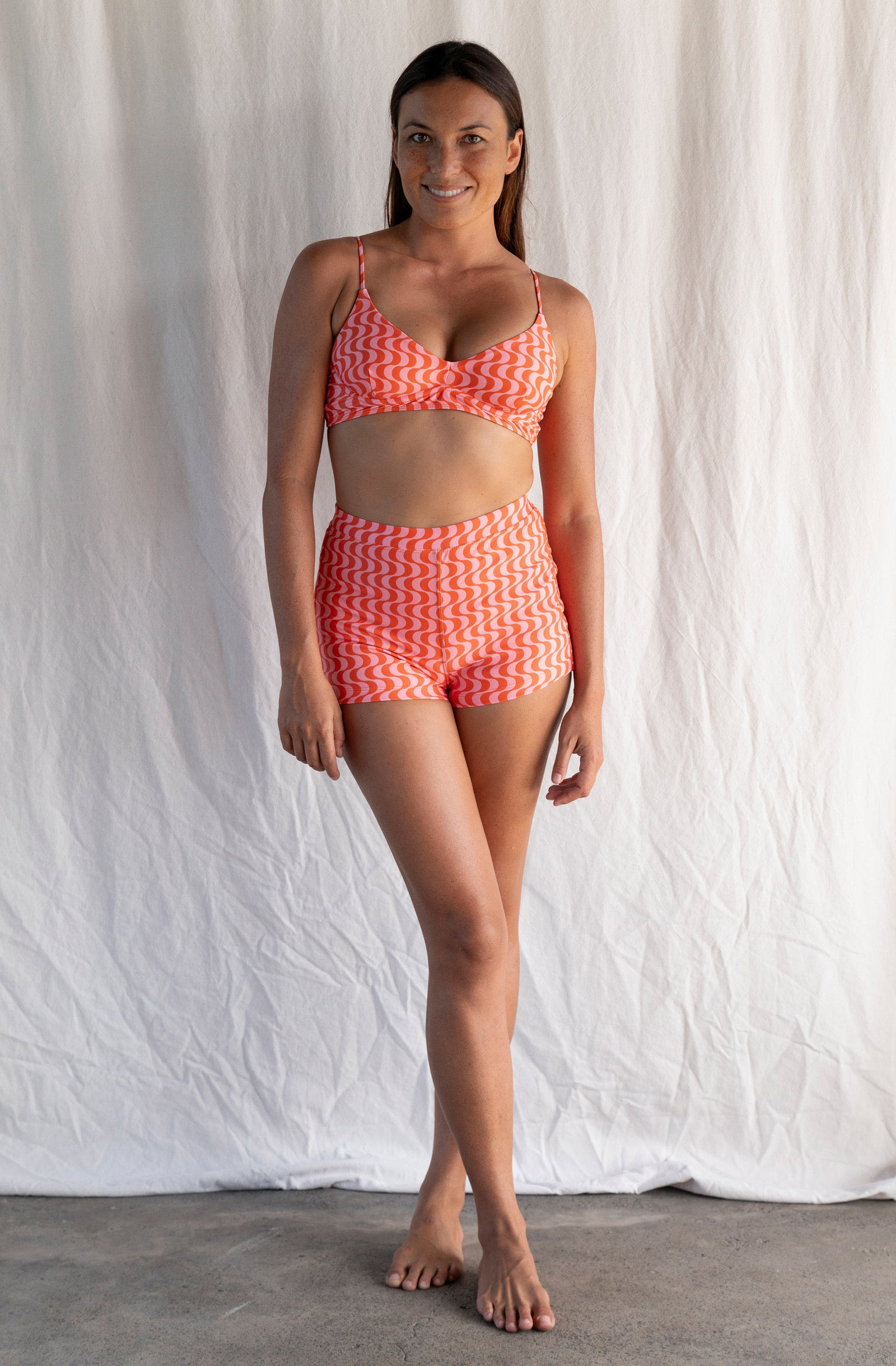 Josie Boyshorts surf bikini bottom