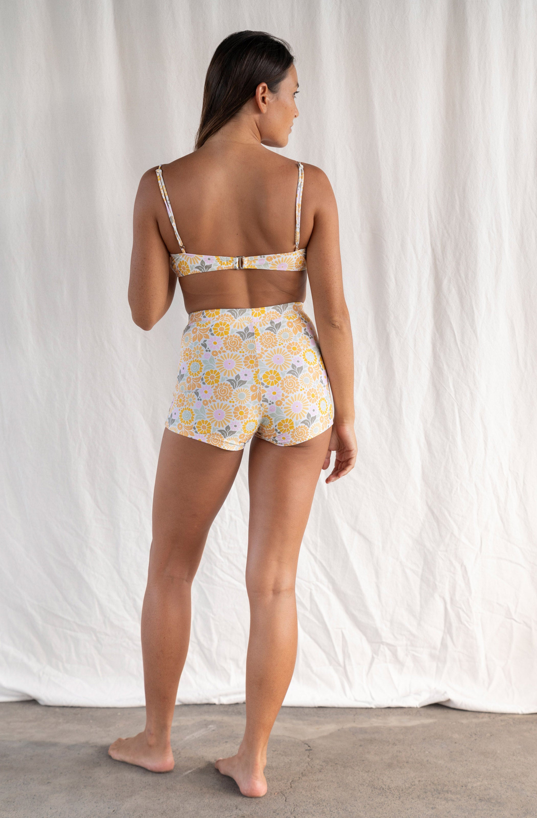 Josie Boyshort — Women's Surf Bikini Boyshort, Full Coverage