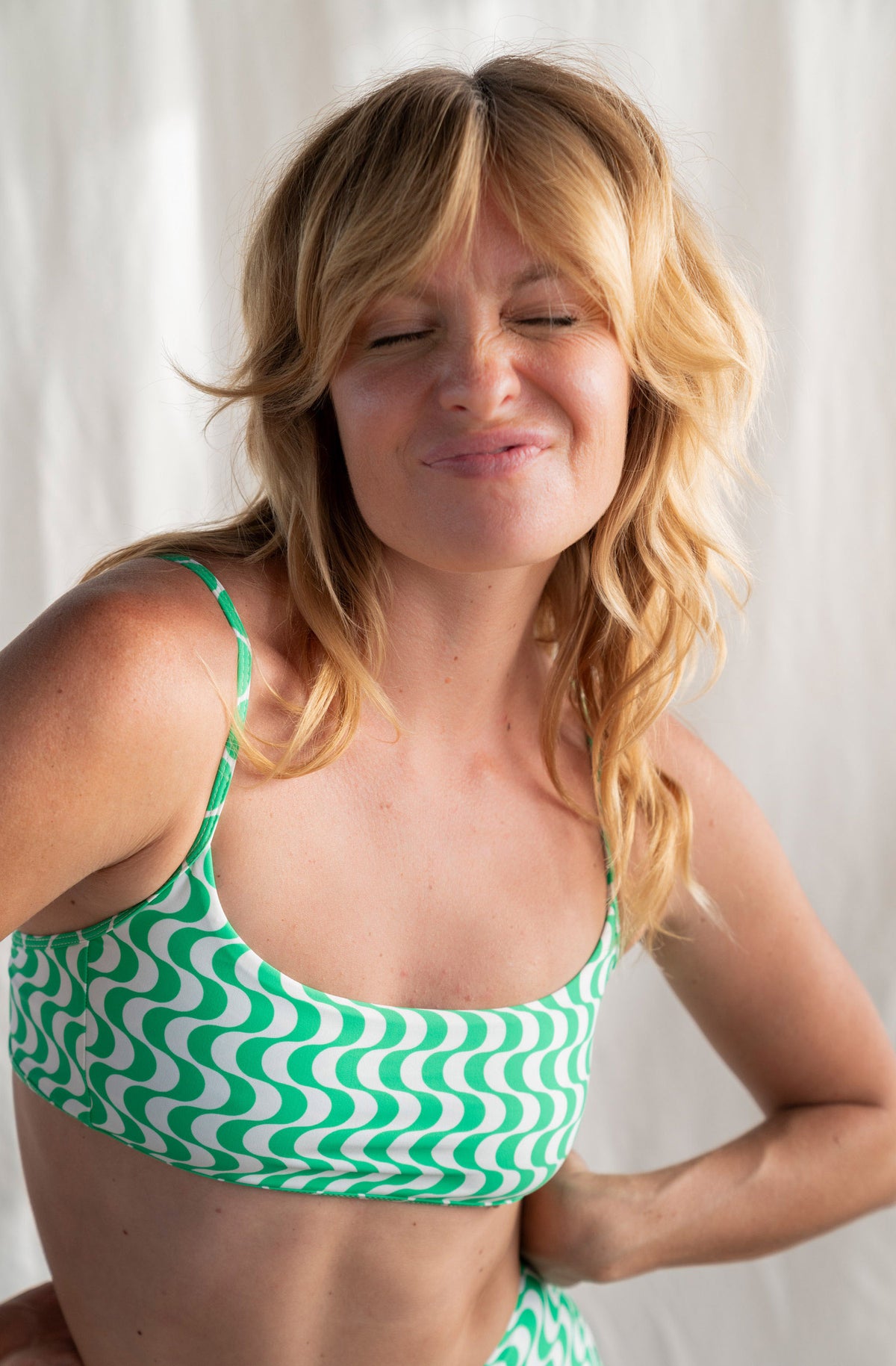 Lucky Bottom Wave Green Bean