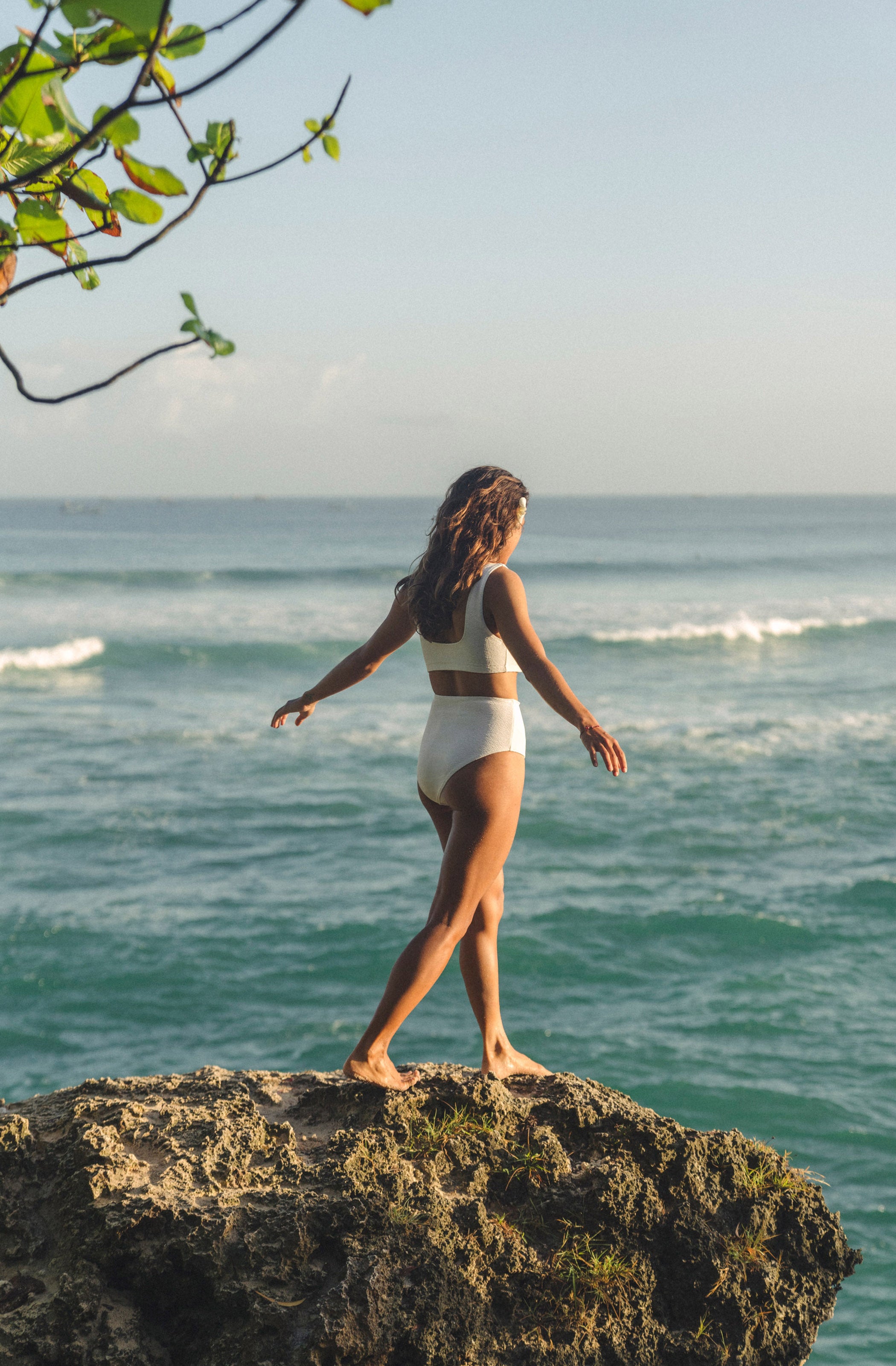 Lucky Bikini Bottom in Milk