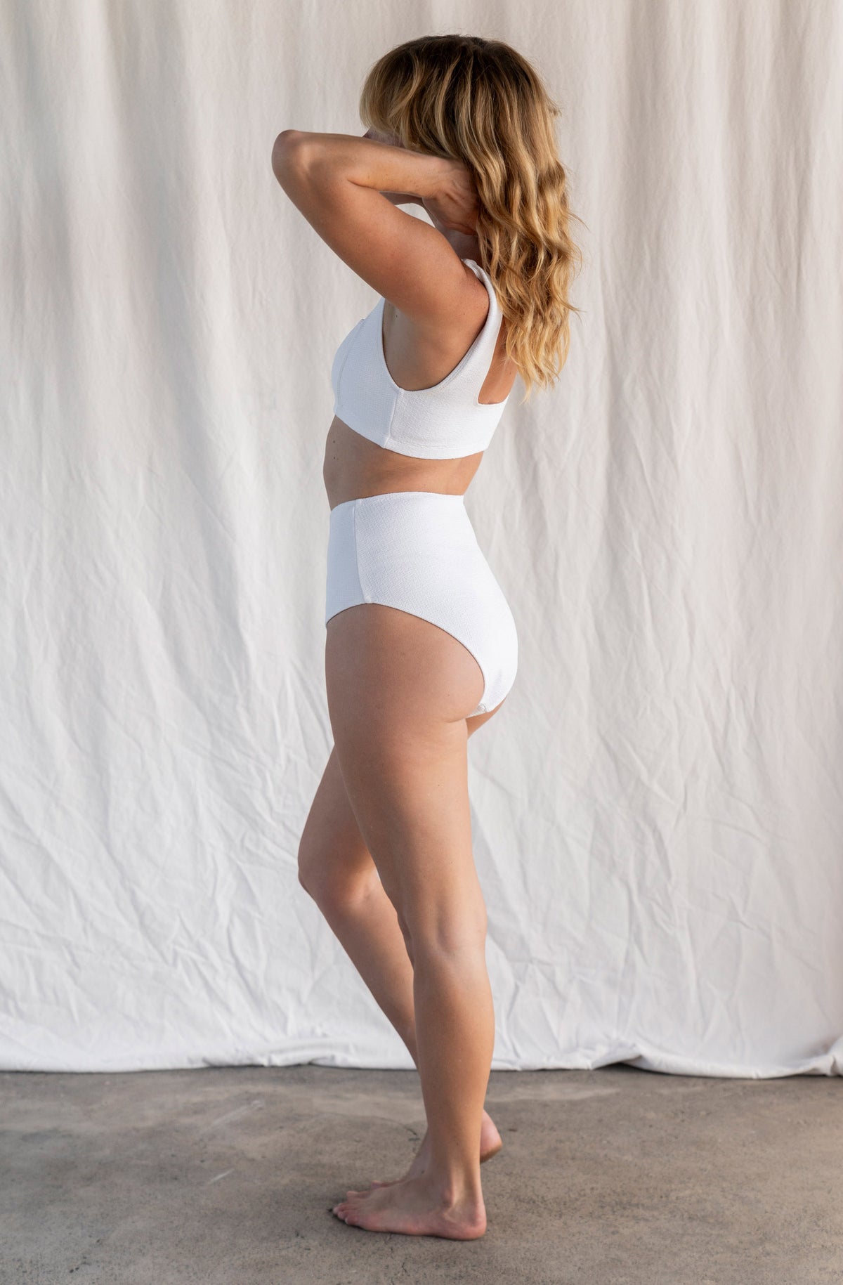 Lucky Bikini Bottom in Milk