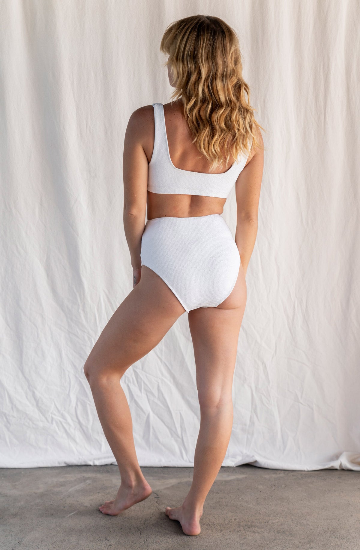 Lucky Bikini Bottom in Milk