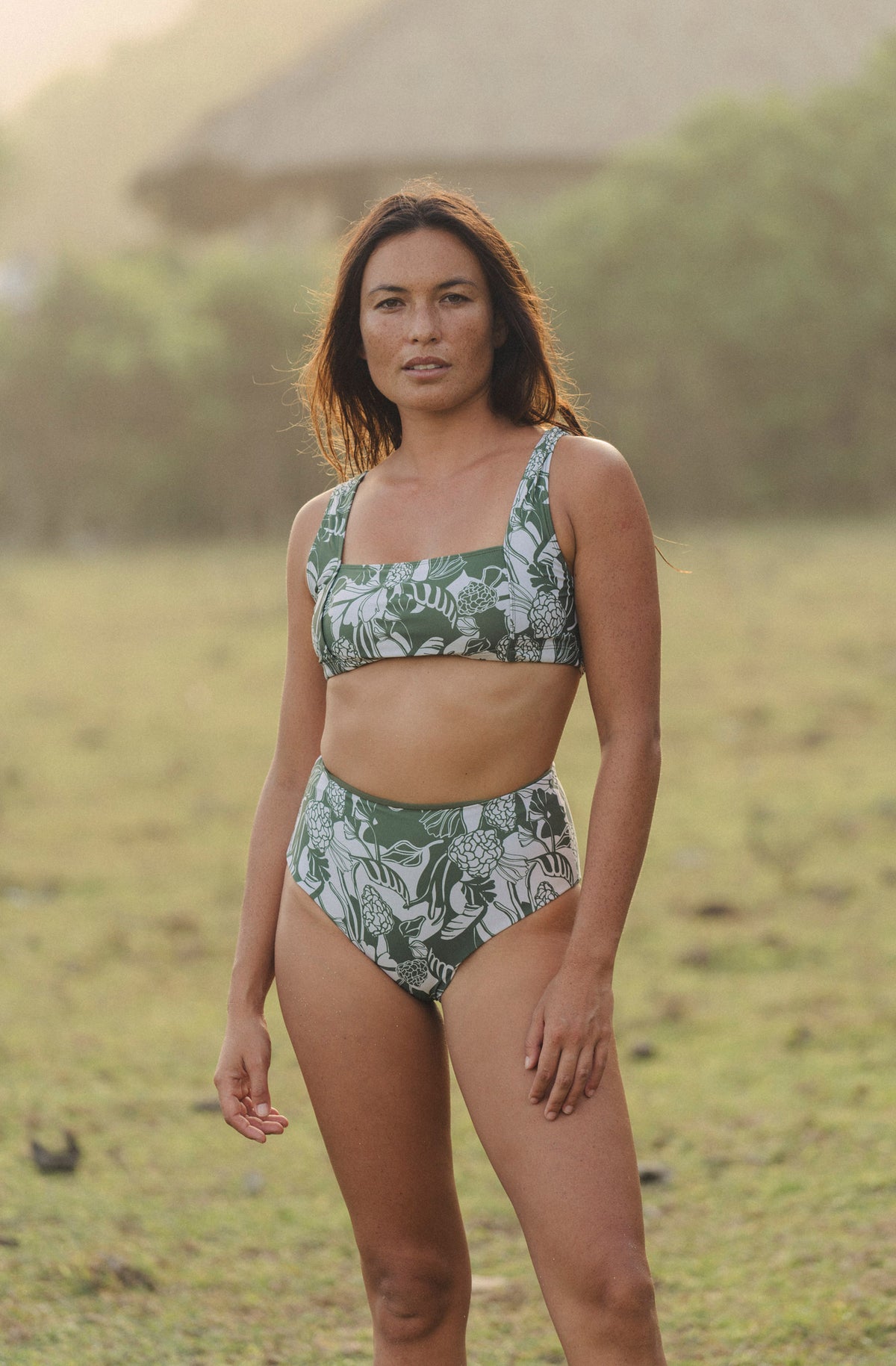 Lucky Bikini Bottom Wild Rye