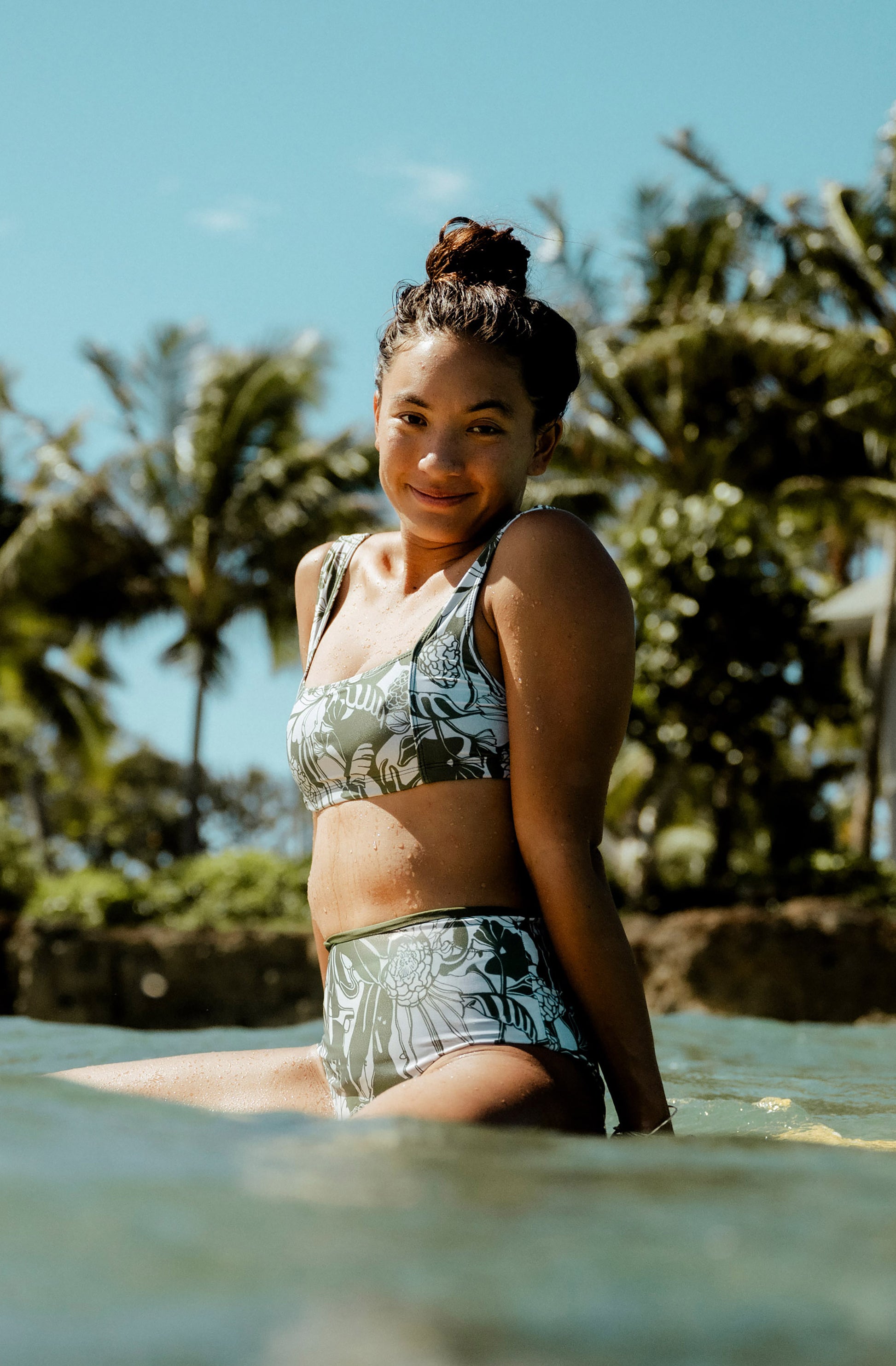 Moana Bikini Top Wild Rye Collaboration