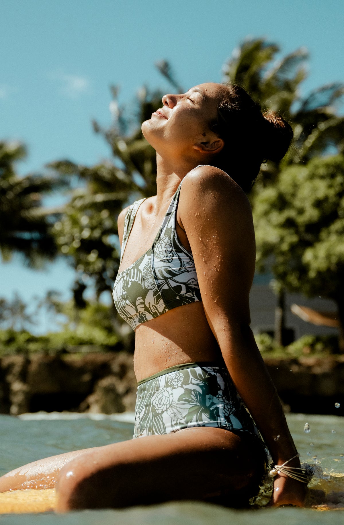 Moana Bikini Top Wild Rye Collaboration