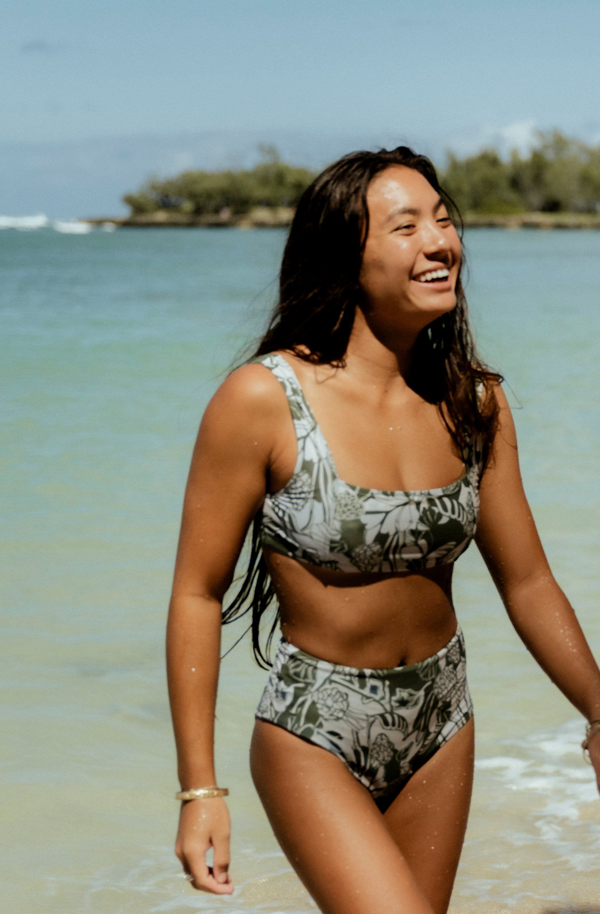 Moana Bikini Top Wild Rye Collaboration