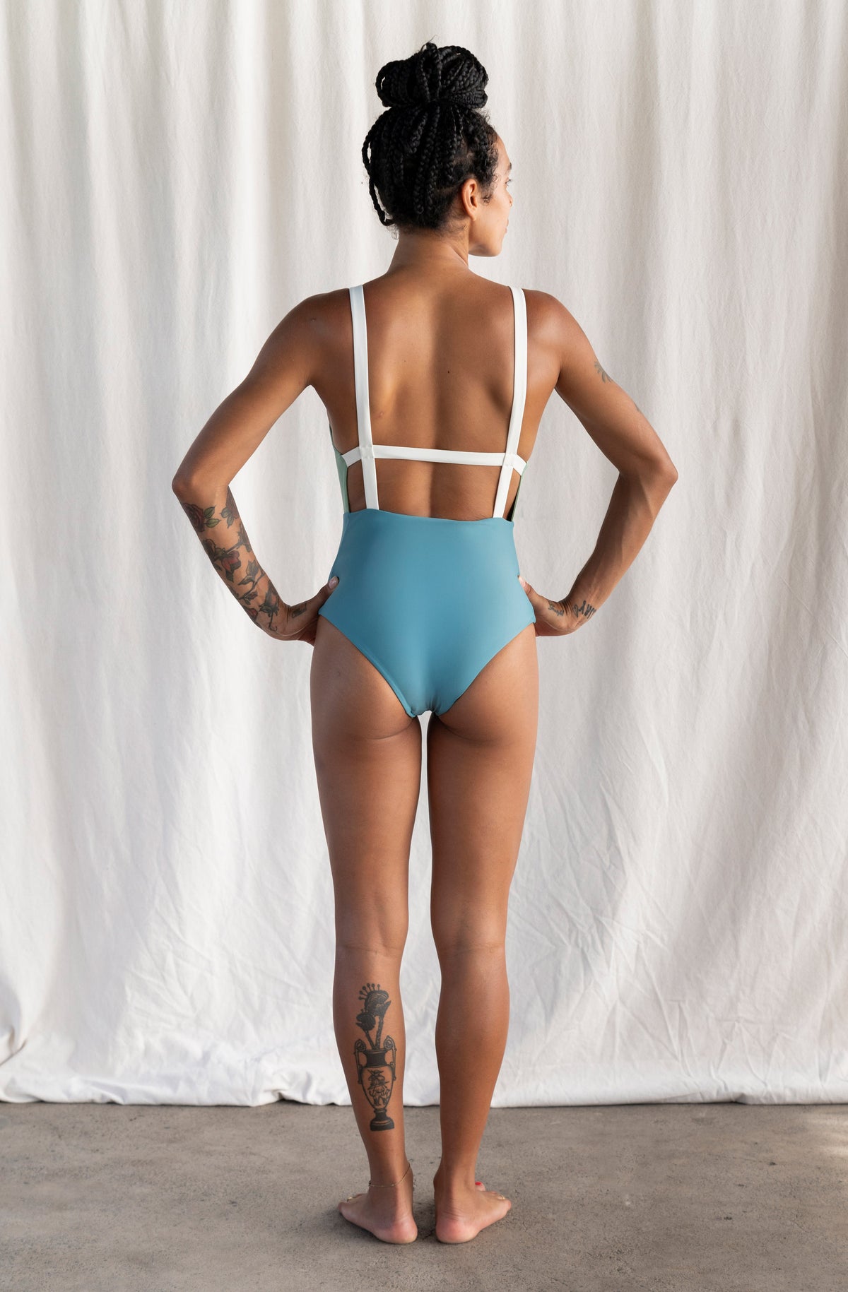 Paris One Piece in Wasabi