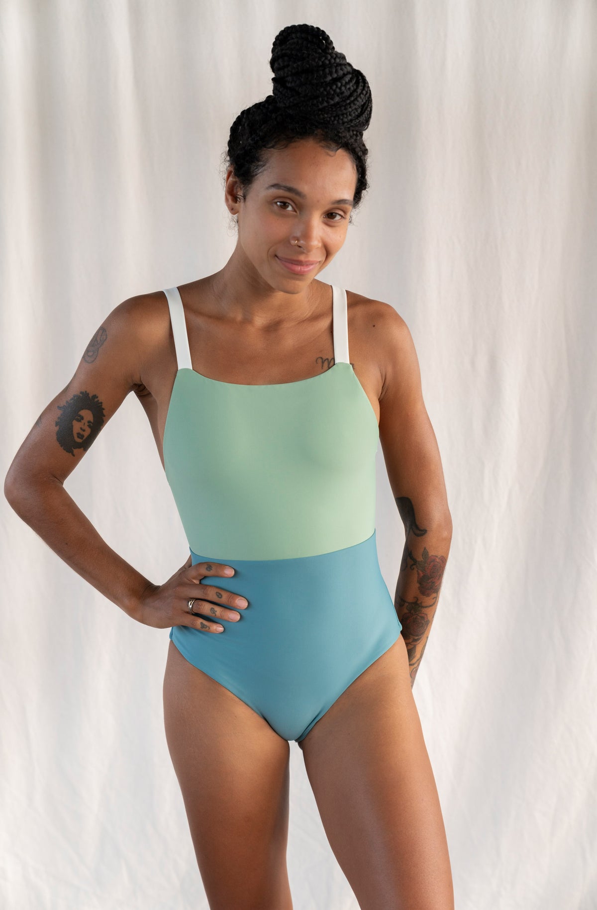 Paris One Piece in Wasabi