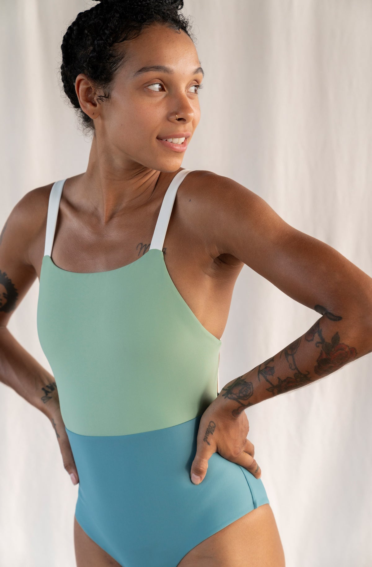 Paris One Piece in Wasabi