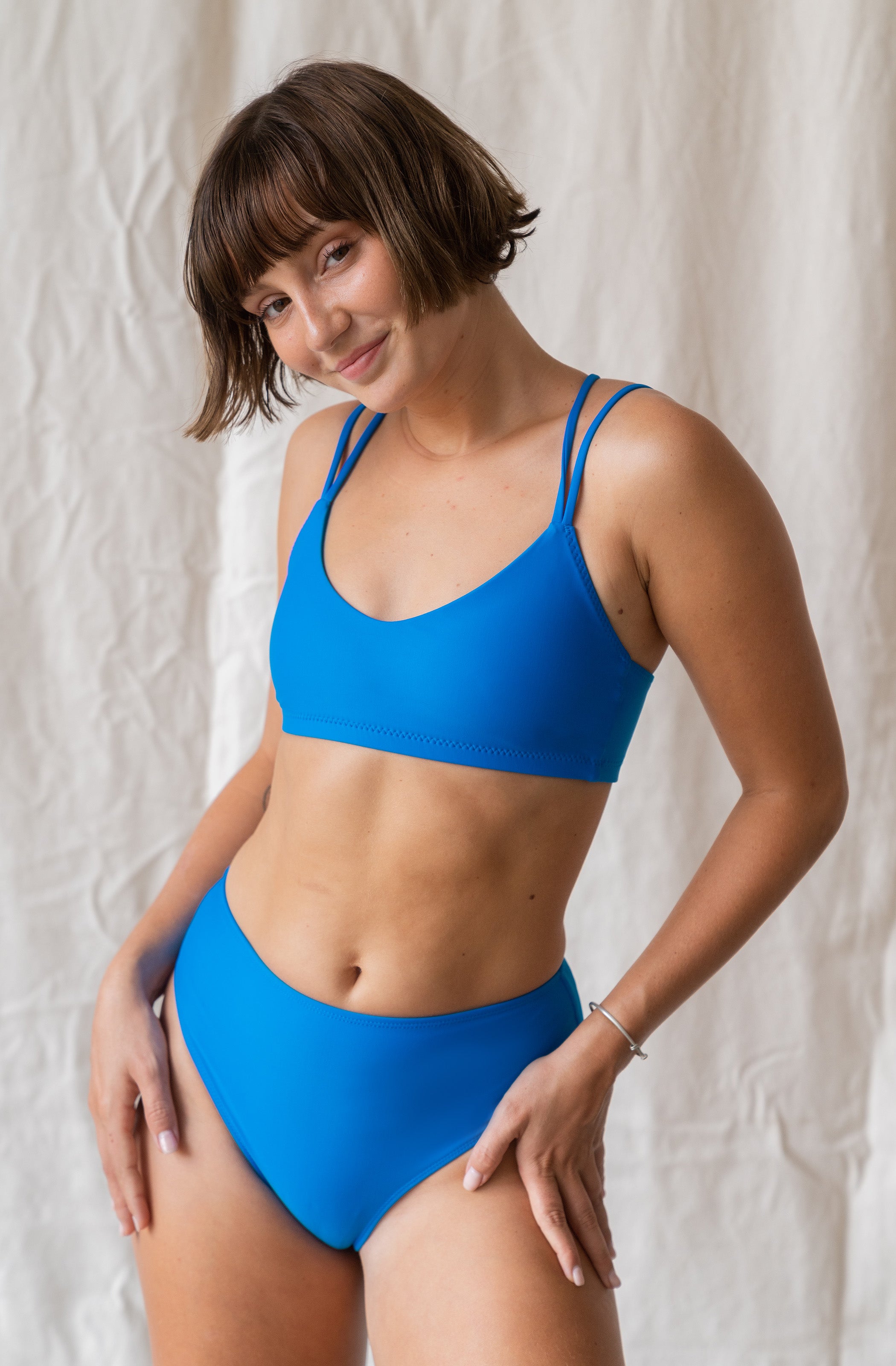 Surf Bikini Top Topanga Island Blue