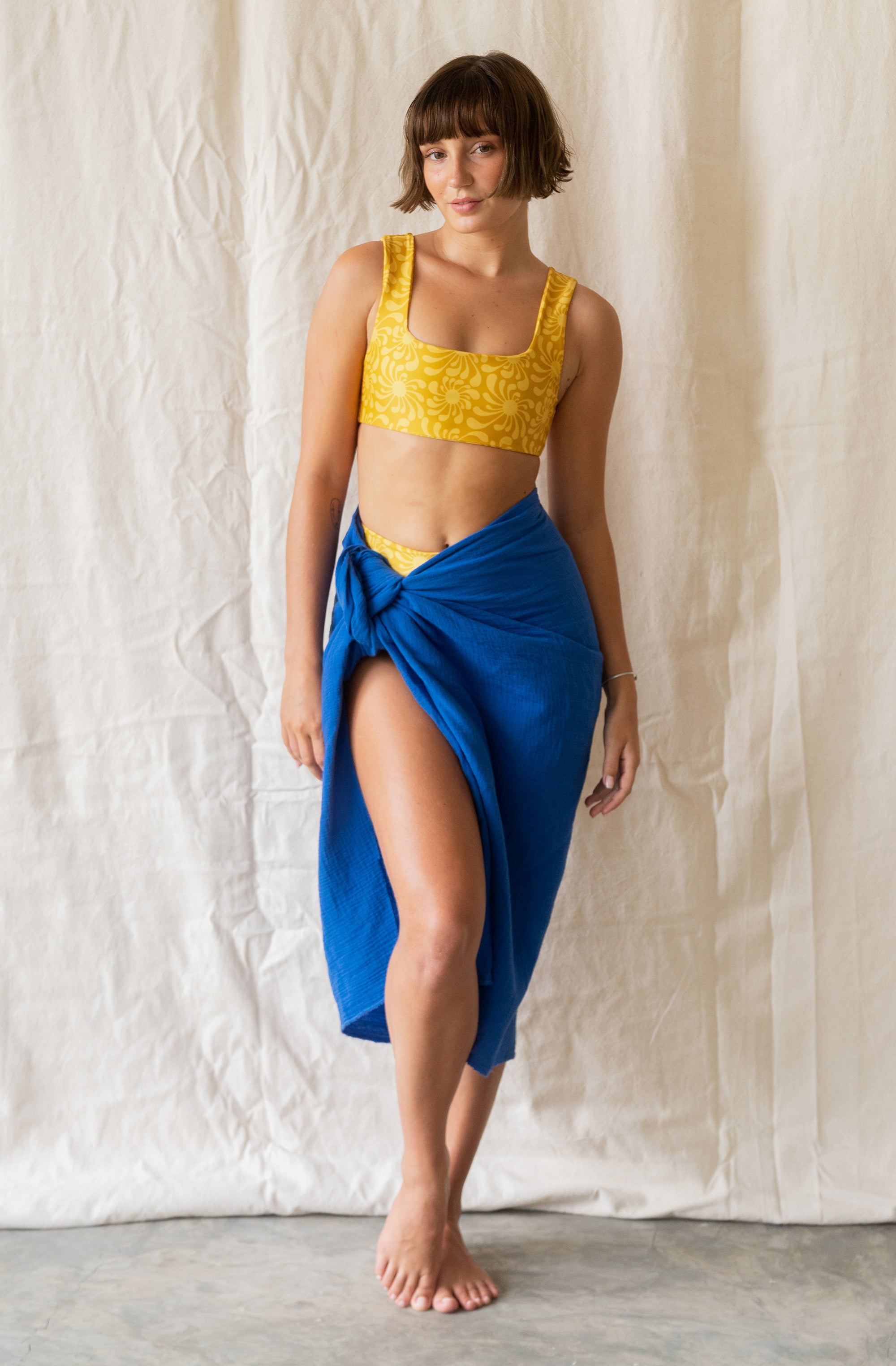 Sarong Wrap Haapiti Recycled Cotton | SEPTEMBER