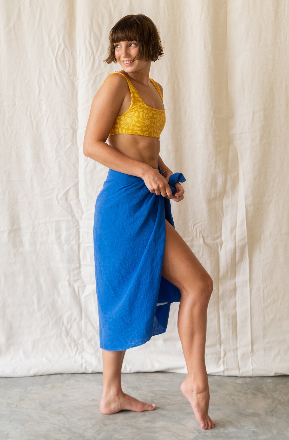 Sarong Wrap Haapiti Recycled Cotton | SEPTEMBER