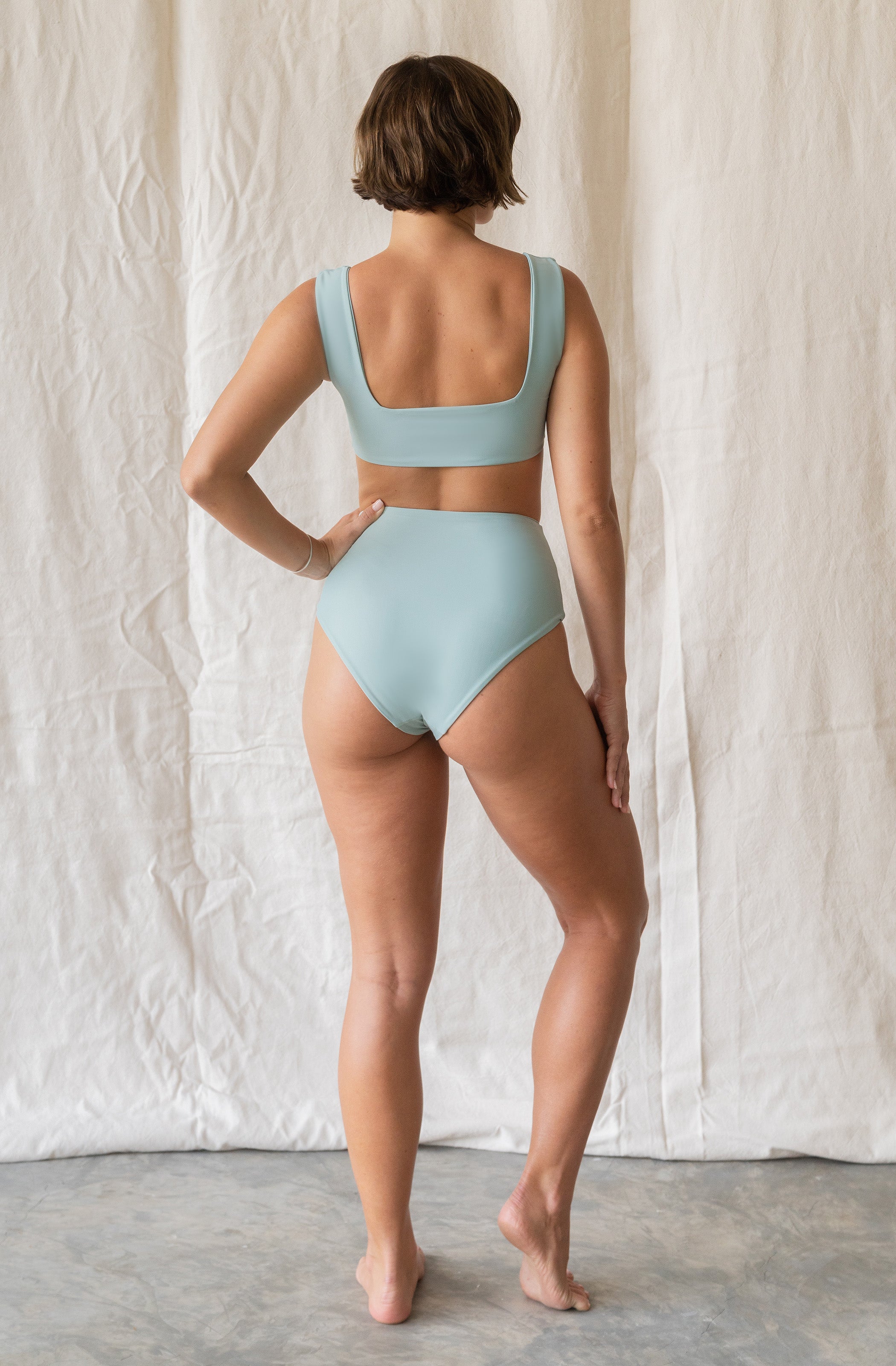 Surf Bikini Top Eden Lichen 