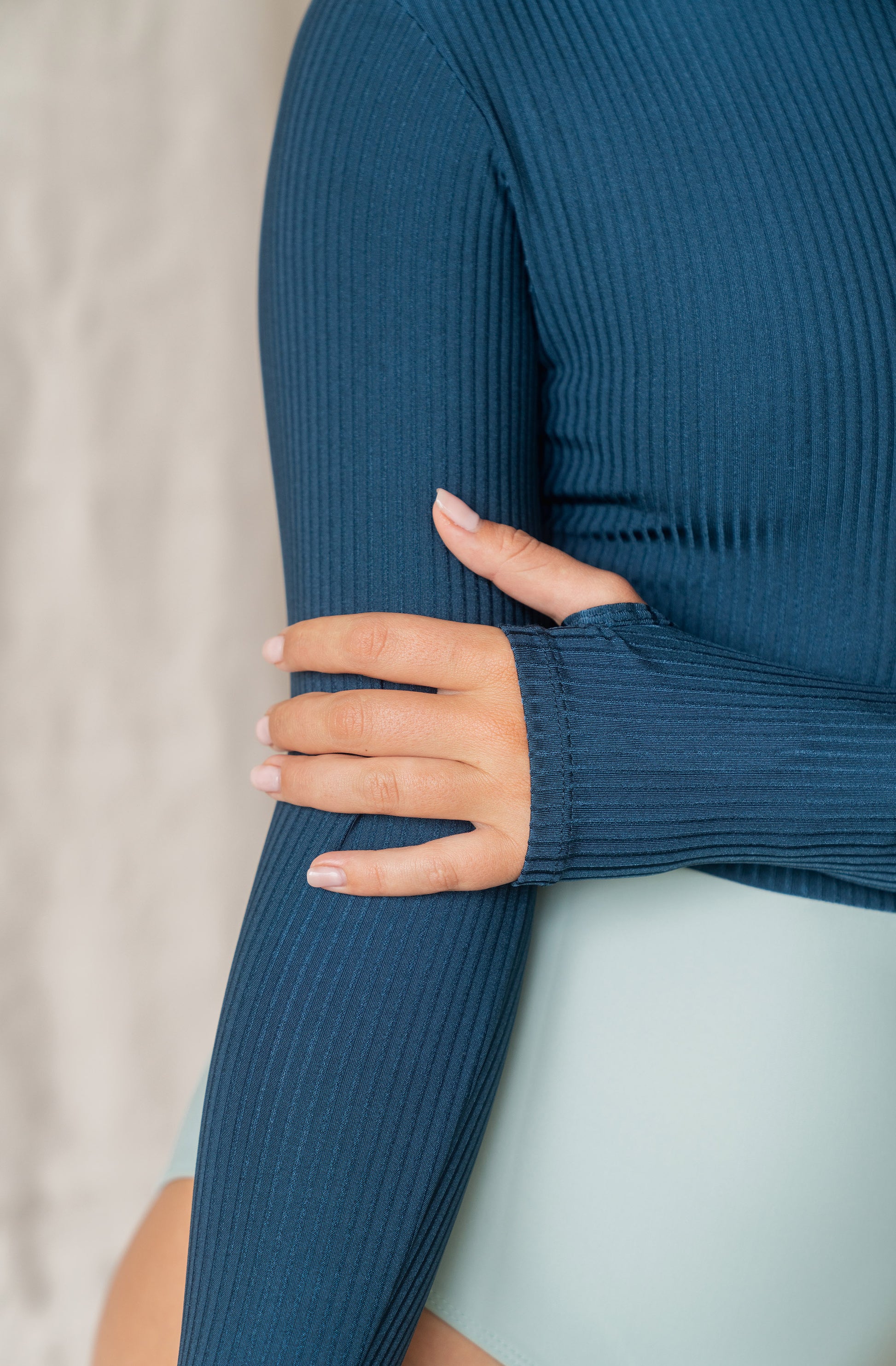 Sumatra Surf Suit Indigo/Lichen Eco Rib