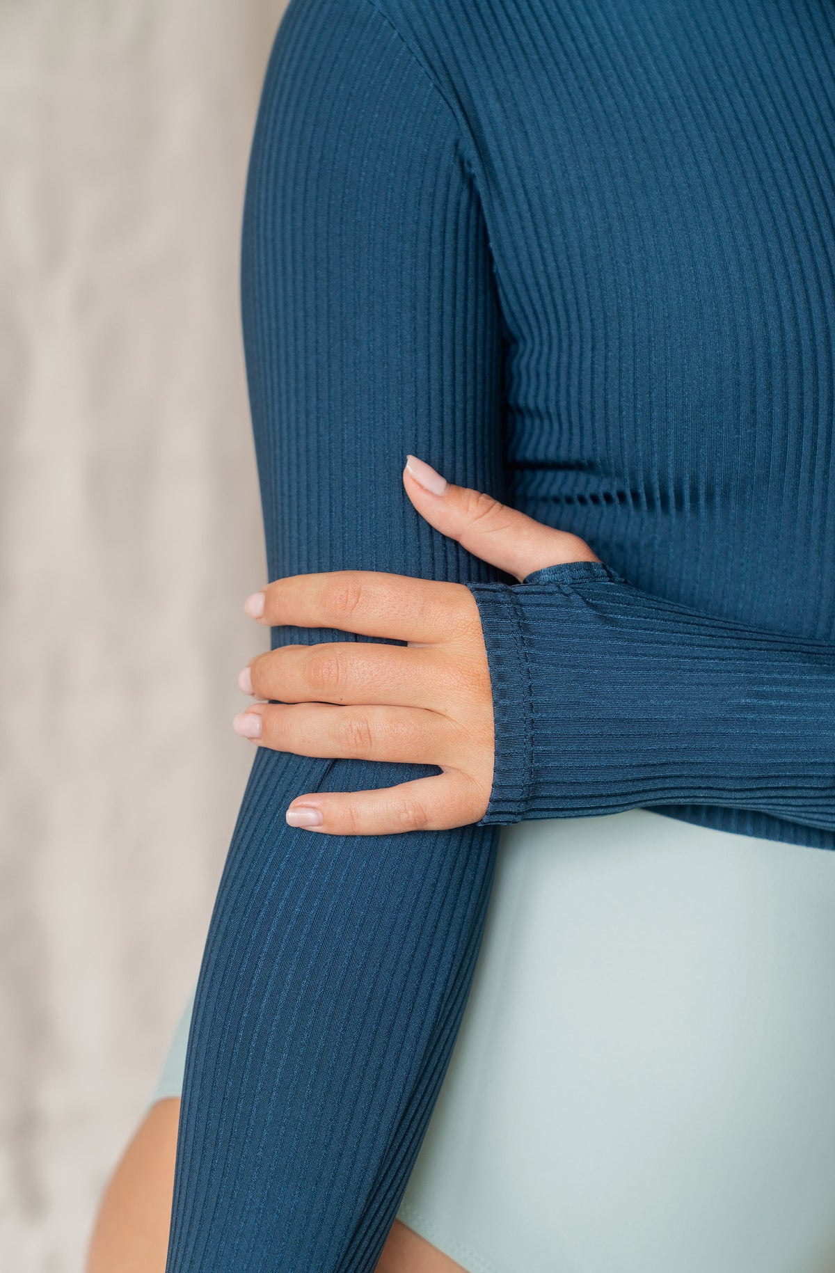 Sumatra Surf Suit Indigo/Lichen Eco Rib