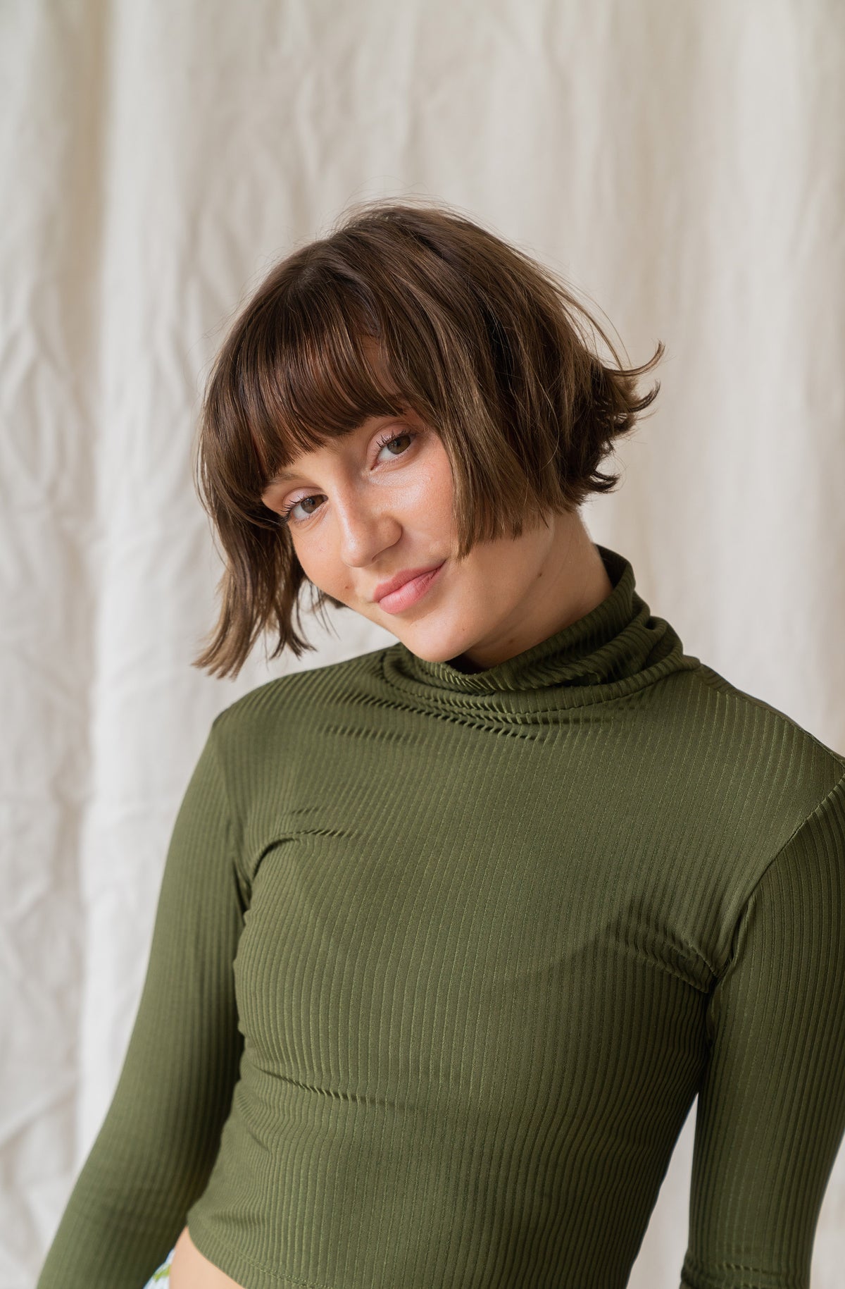 Surf Rashguard Scorpion Top Kelp | Women&#39;s Swimwear | SEPTEMBER 