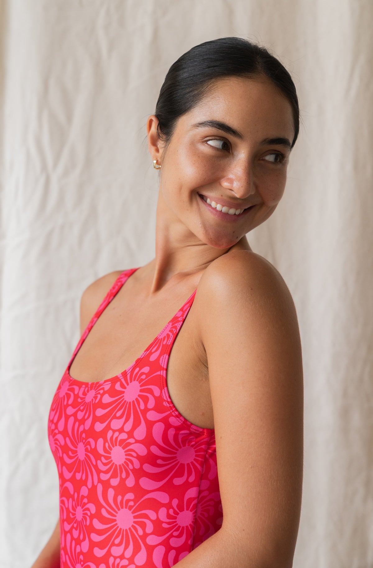 One Piece Surf Swimsuit Lola Sun Ray Punch 