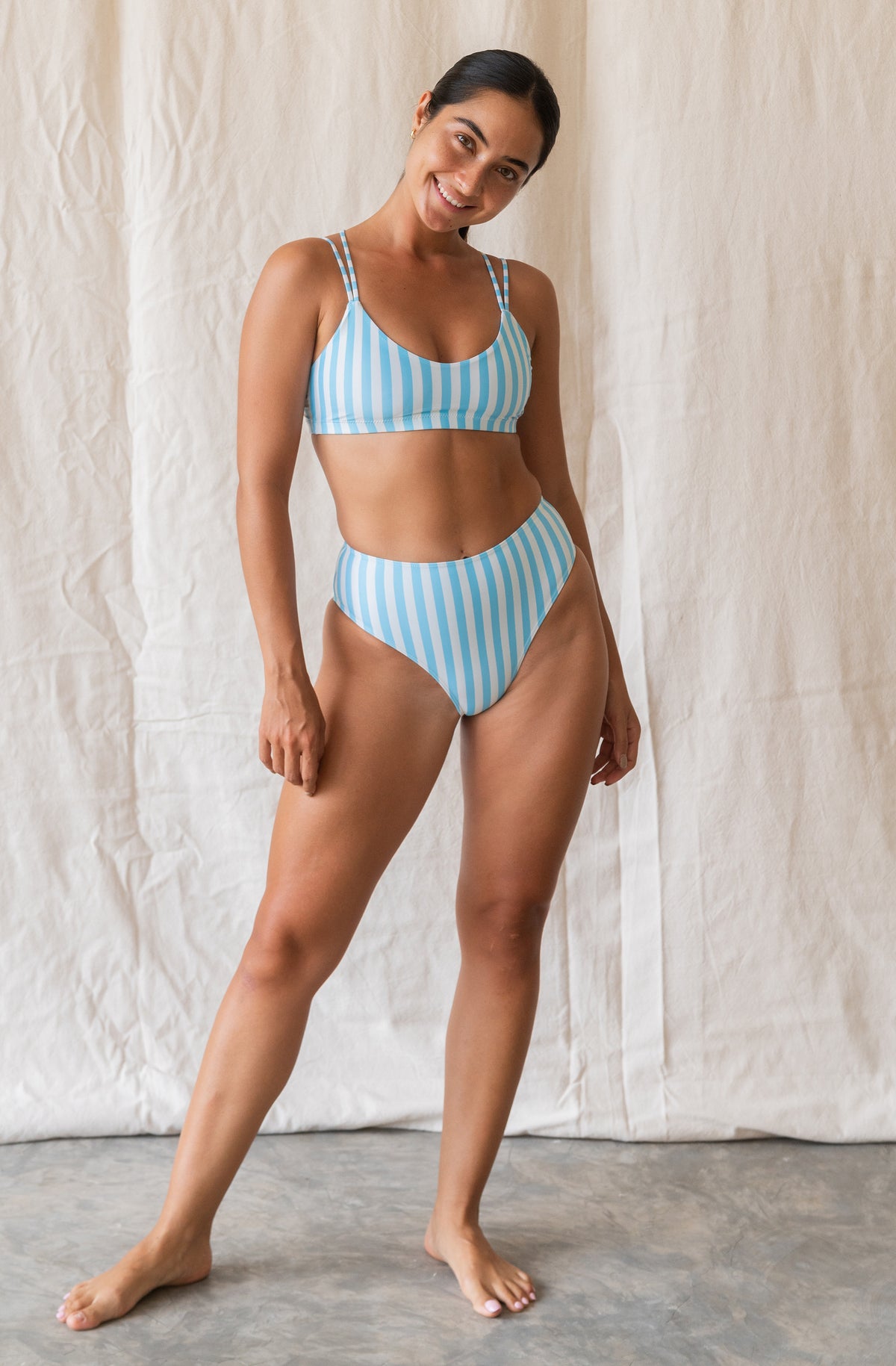 Surf Bikini Bottom Eros Powder Blue 