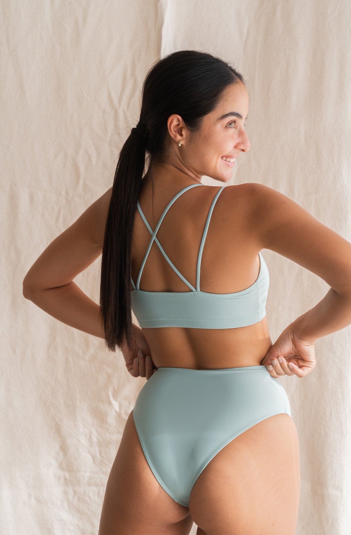 Surf Bikini Top Topanga Lichen