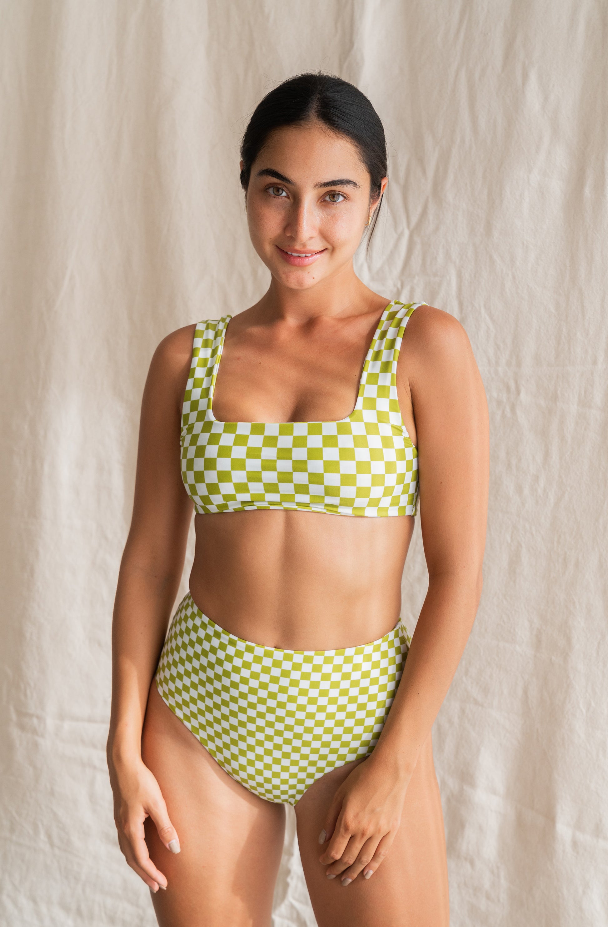 Surf Bikini Bottom Lucky Joker Print