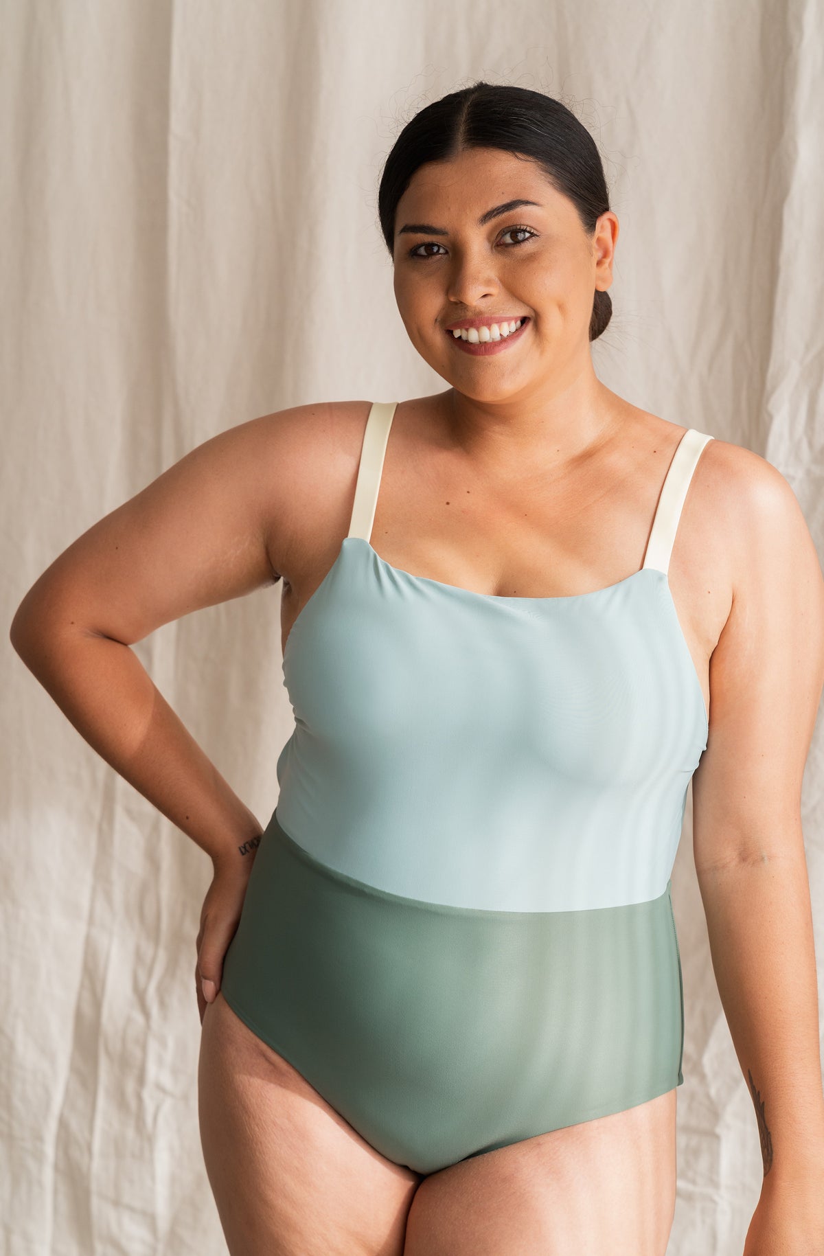 Women&#39;s One Piece Surf Swimsuit Paris Lichen